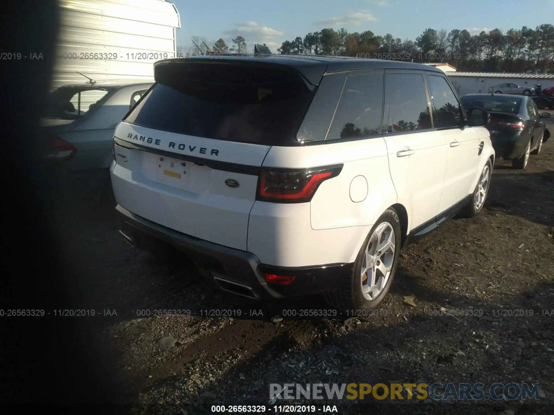 4 Фотография поврежденного автомобиля SALWR2RV7KA849297 LAND ROVER RANGE ROVER SPORT 2019