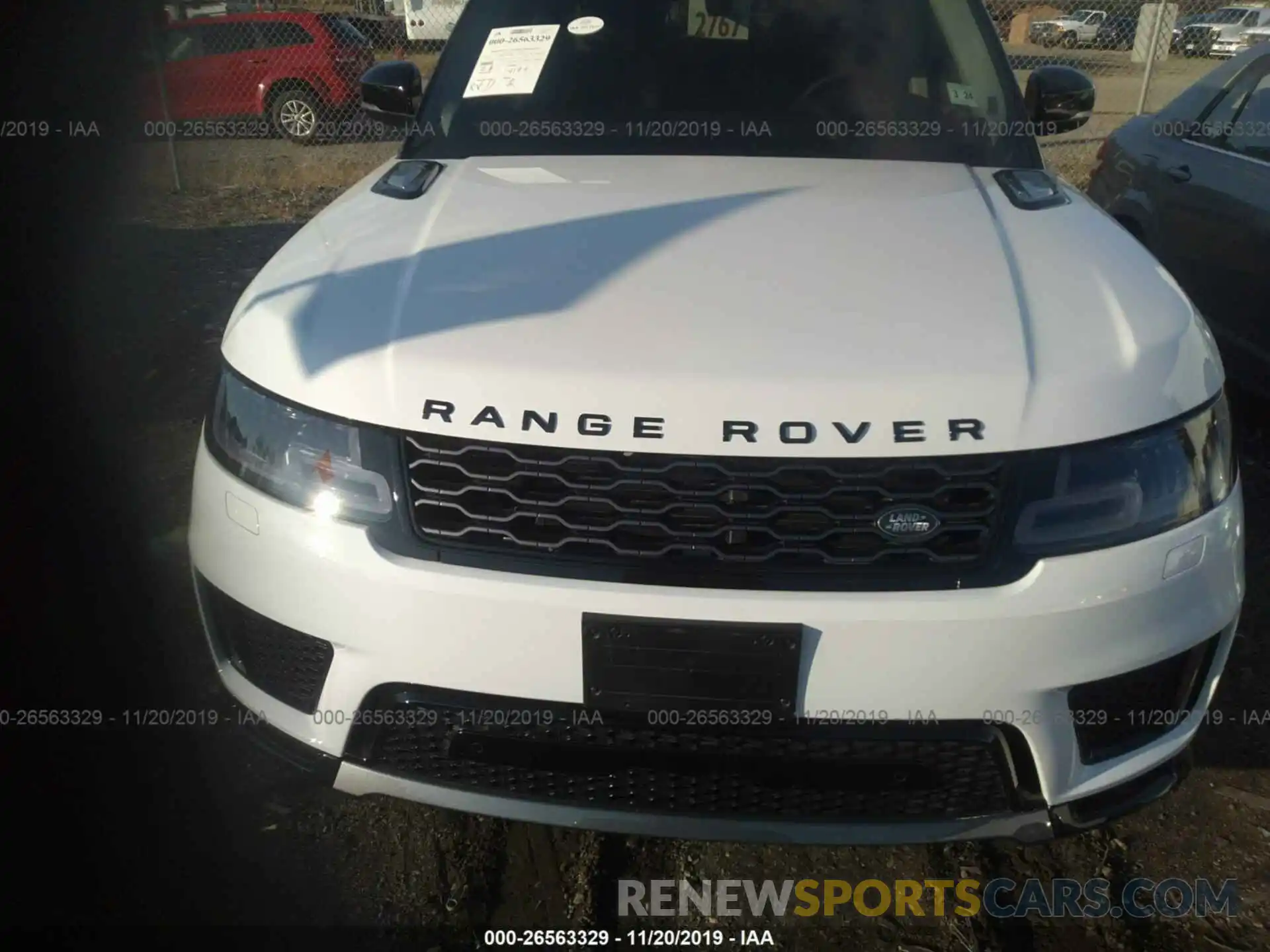 6 Фотография поврежденного автомобиля SALWR2RV7KA849297 LAND ROVER RANGE ROVER SPORT 2019