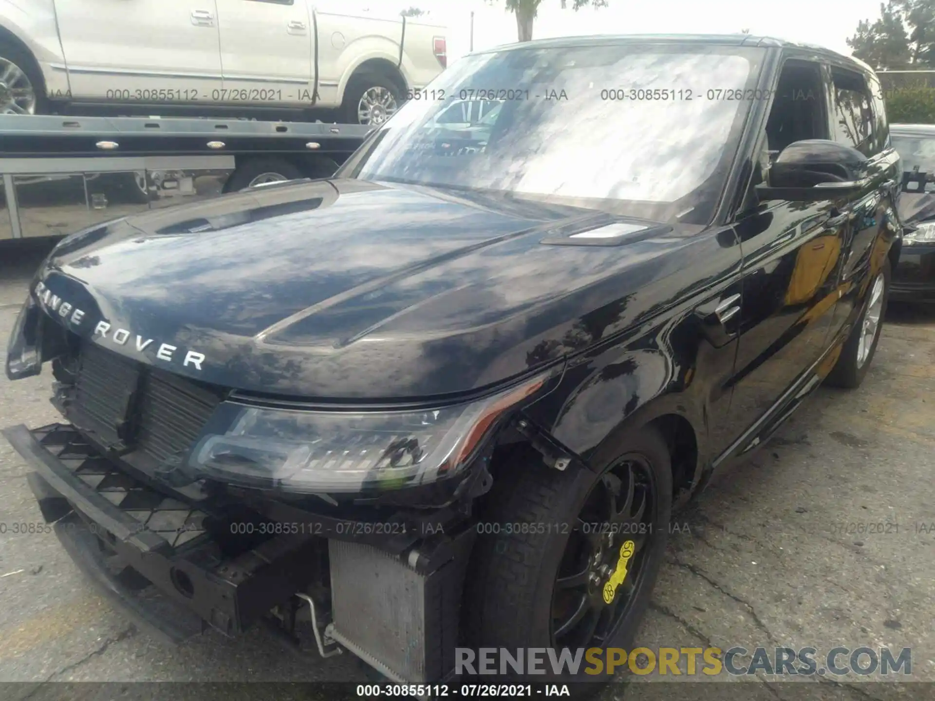 2 Photograph of a damaged car SALWR2RV8KA423568 LAND ROVER RANGE ROVER SPORT 2019