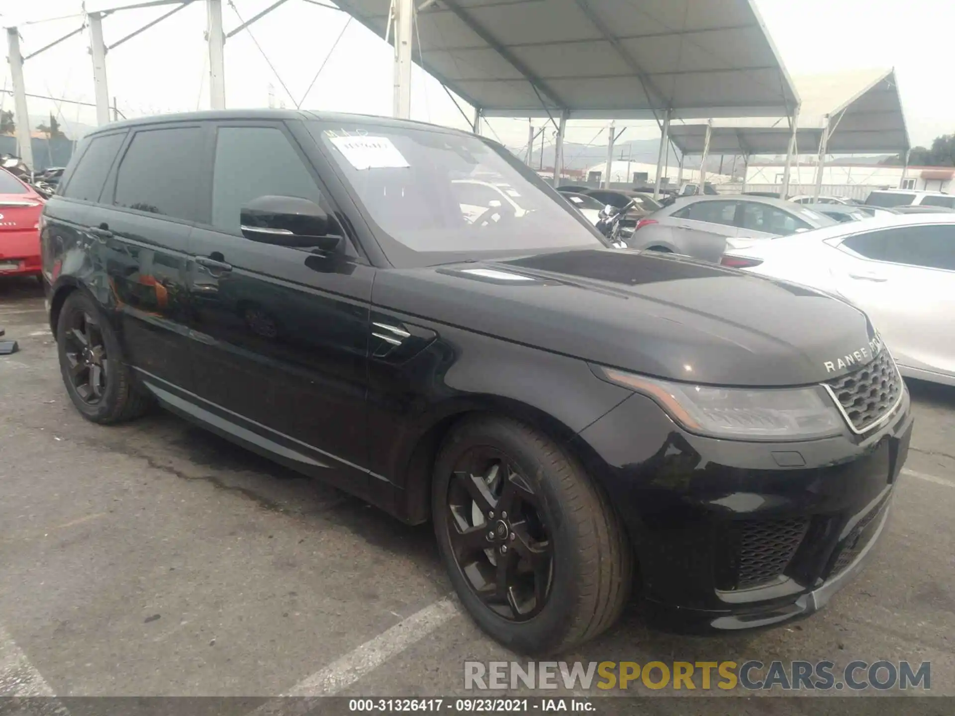 1 Photograph of a damaged car SALWR2RV8KA845954 LAND ROVER RANGE ROVER SPORT 2019