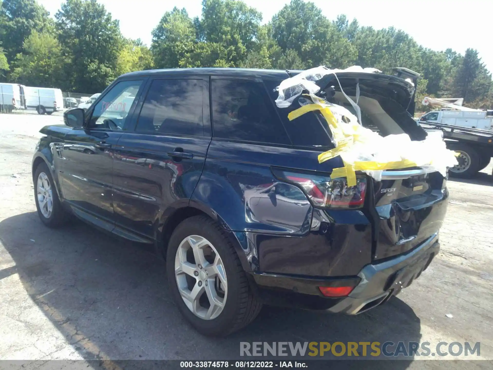 3 Photograph of a damaged car SALWR2RV8KA850877 LAND ROVER RANGE ROVER SPORT 2019