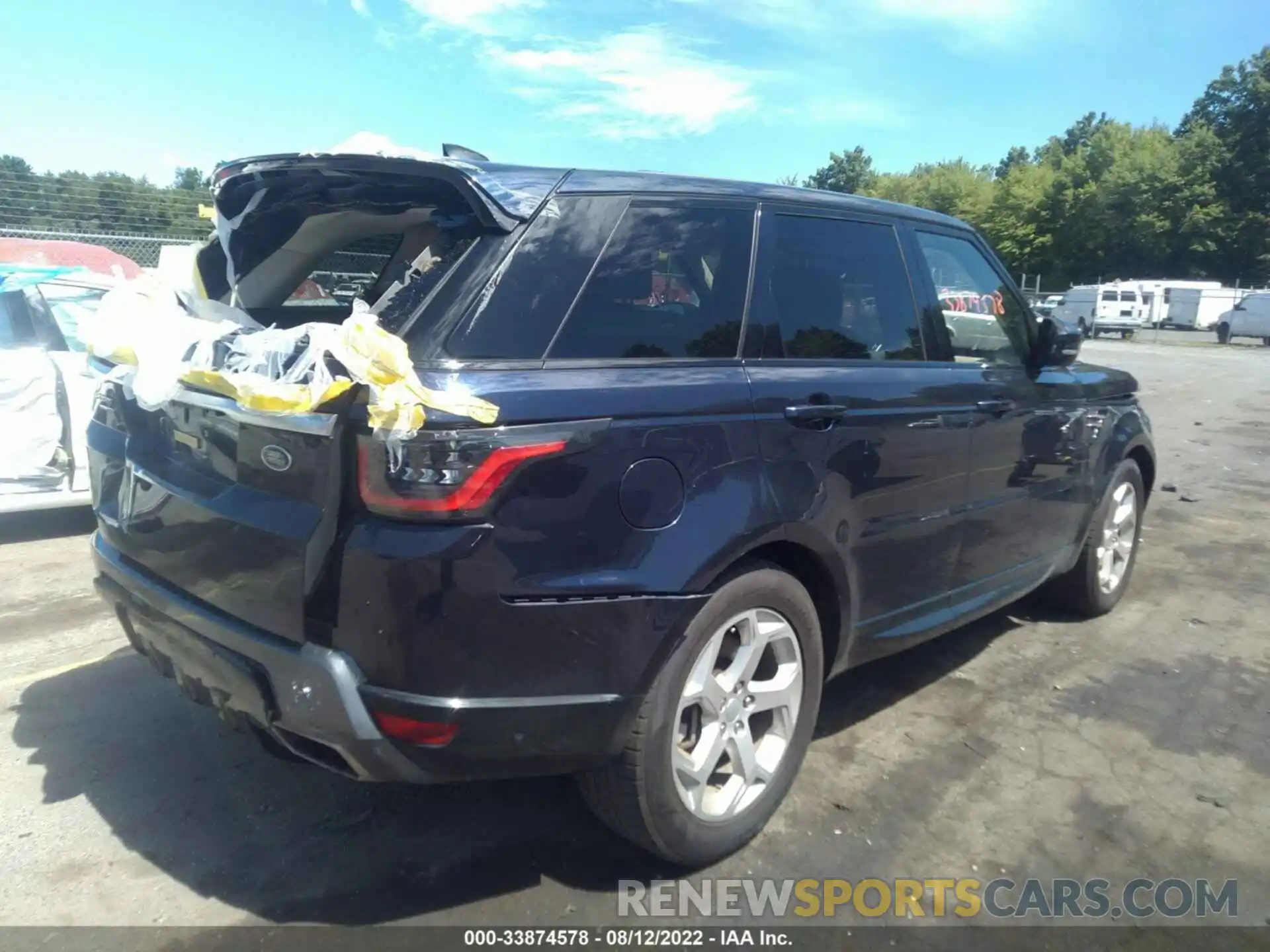 4 Photograph of a damaged car SALWR2RV8KA850877 LAND ROVER RANGE ROVER SPORT 2019