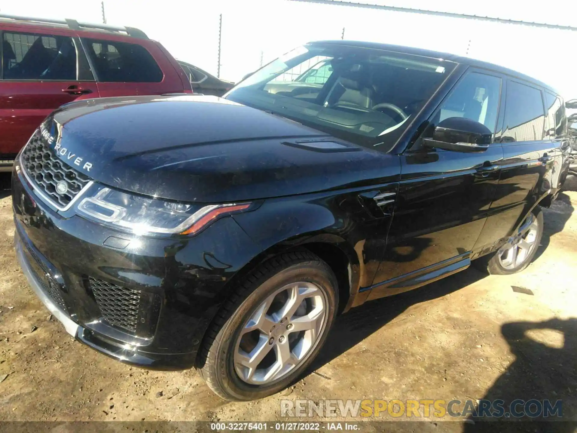 2 Photograph of a damaged car SALWR2RV9KA417908 LAND ROVER RANGE ROVER SPORT 2019