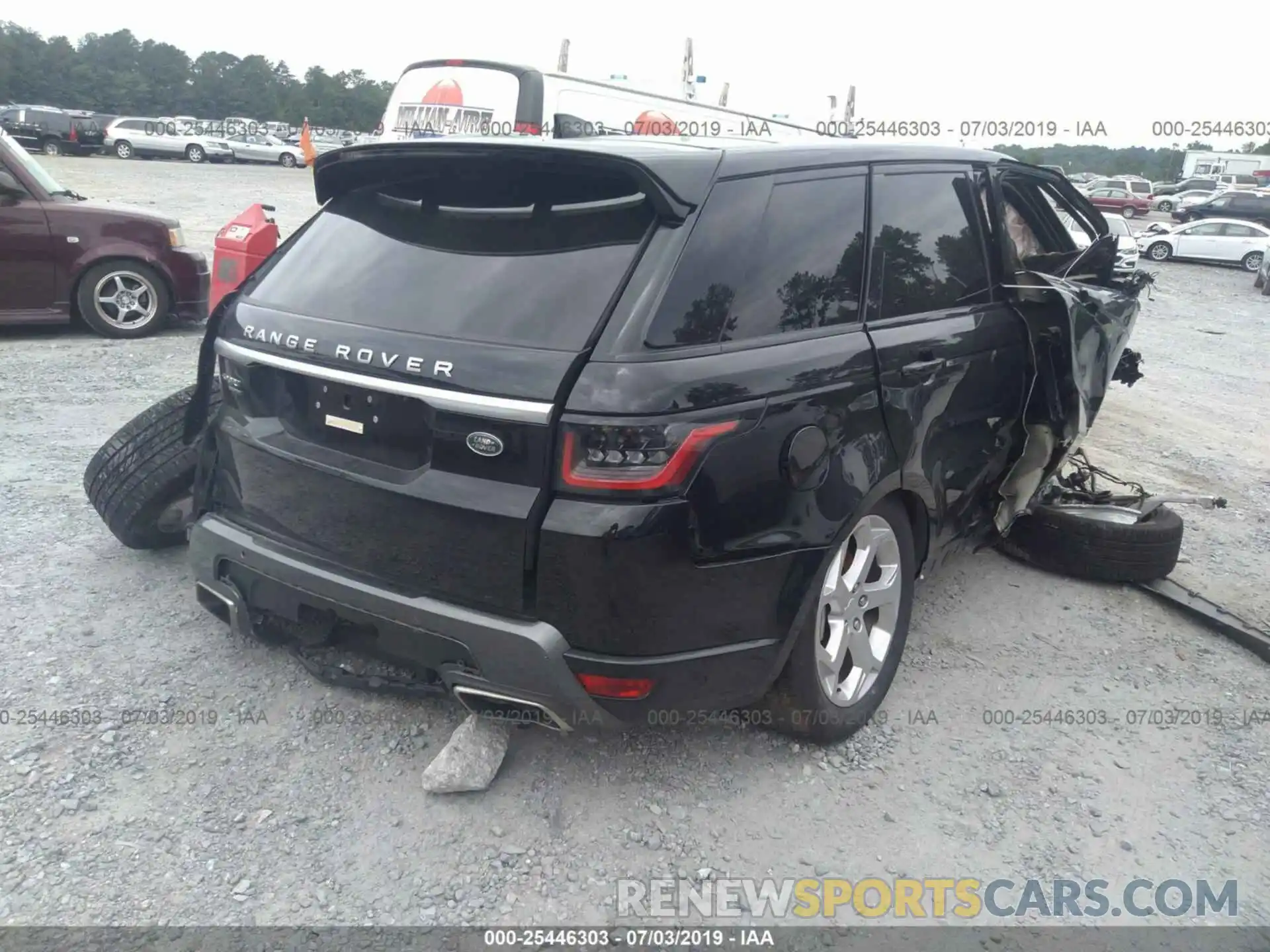 4 Photograph of a damaged car SALWR2RV9KA419903 LAND ROVER RANGE ROVER SPORT 2019