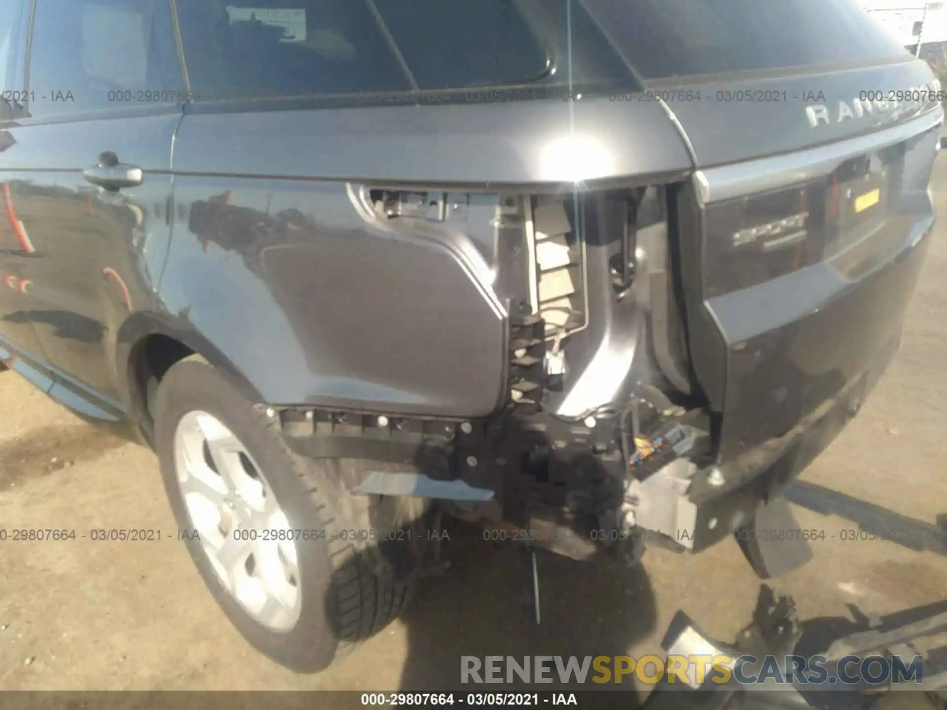 6 Photograph of a damaged car SALWR2RV9KA816138 LAND ROVER RANGE ROVER SPORT 2019