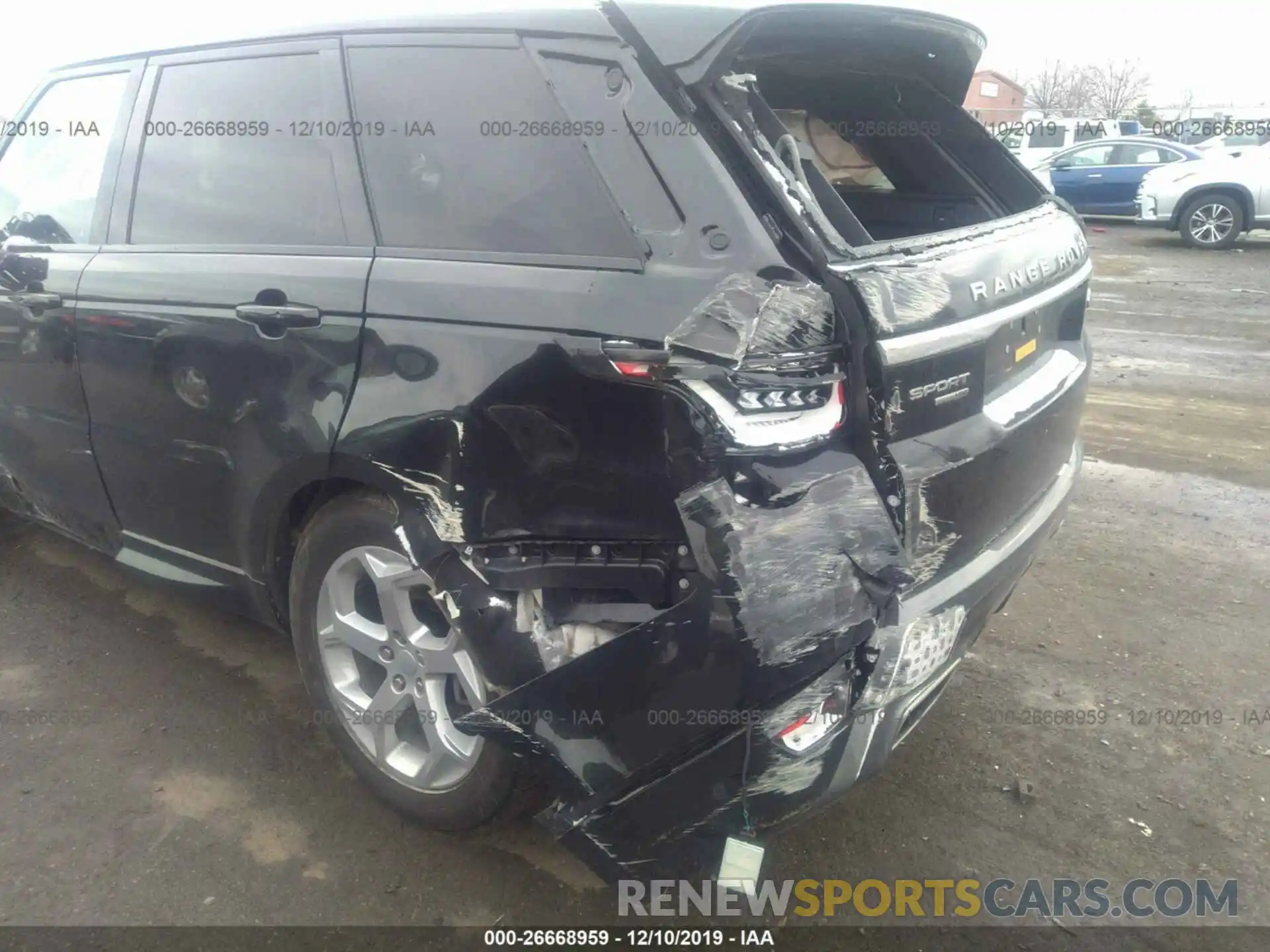 6 Photograph of a damaged car SALWR2RV9KA841945 LAND ROVER RANGE ROVER SPORT 2019