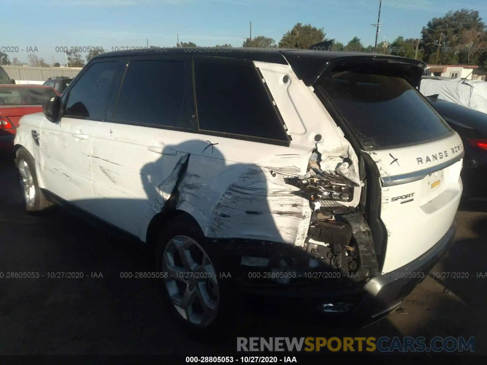 3 Photograph of a damaged car SALWR2RVXKA420915 LAND ROVER RANGE ROVER SPORT 2019