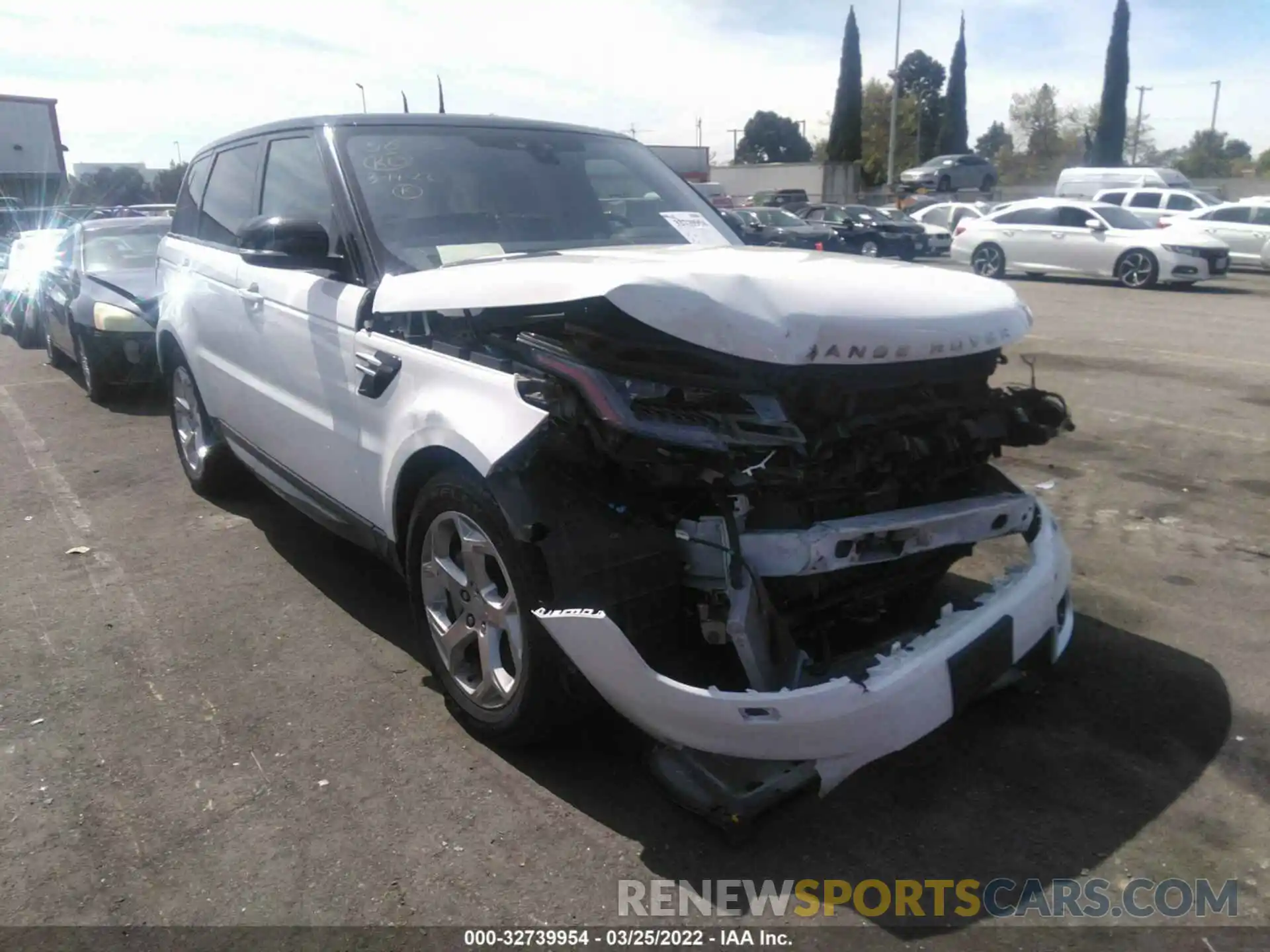 1 Photograph of a damaged car SALWR2RVXKA838648 LAND ROVER RANGE ROVER SPORT 2019