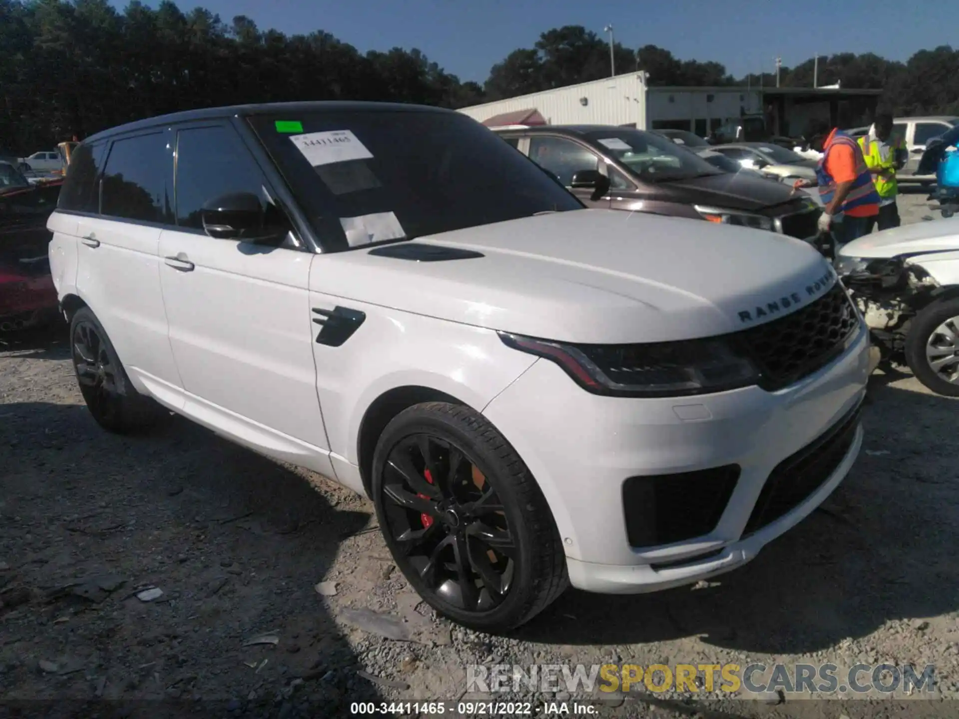 1 Photograph of a damaged car SALWS2SU0KA875553 LAND ROVER RANGE ROVER SPORT 2019