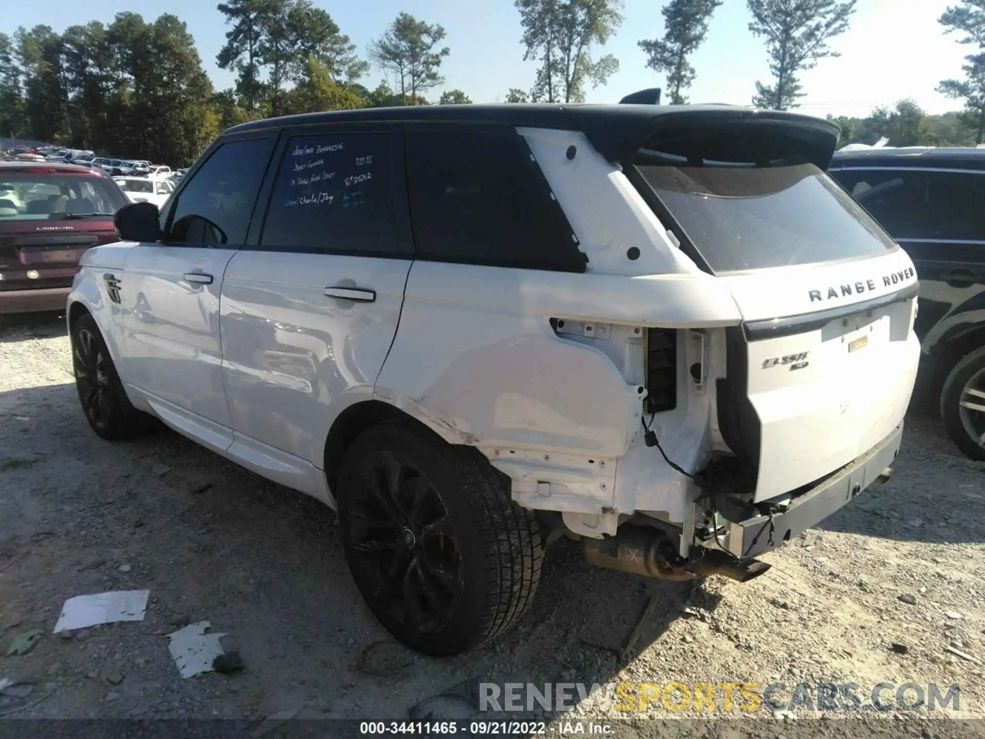 3 Photograph of a damaged car SALWS2SU0KA875553 LAND ROVER RANGE ROVER SPORT 2019