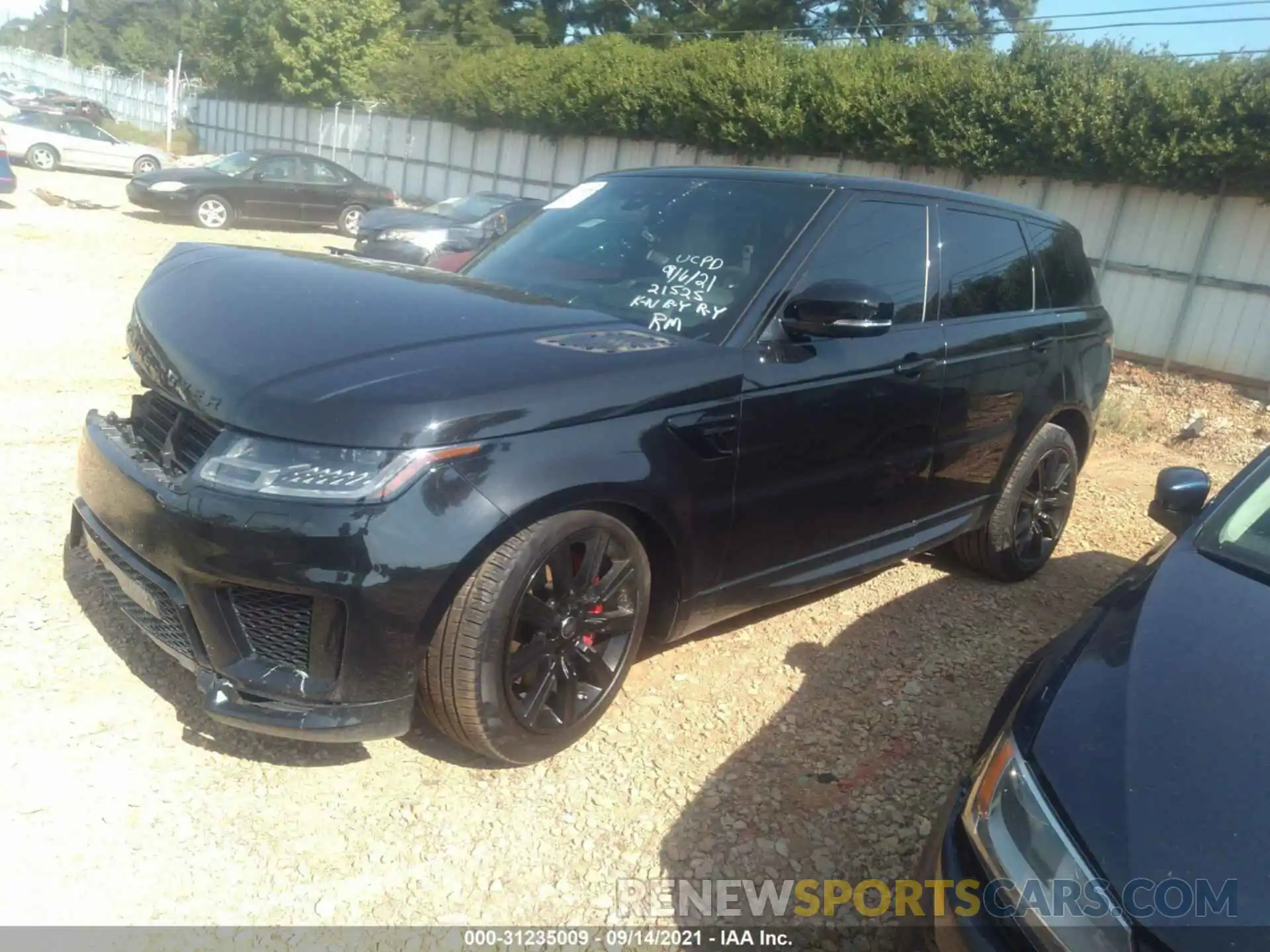 2 Photograph of a damaged car SALWS2SU1KA864254 LAND ROVER RANGE ROVER SPORT 2019