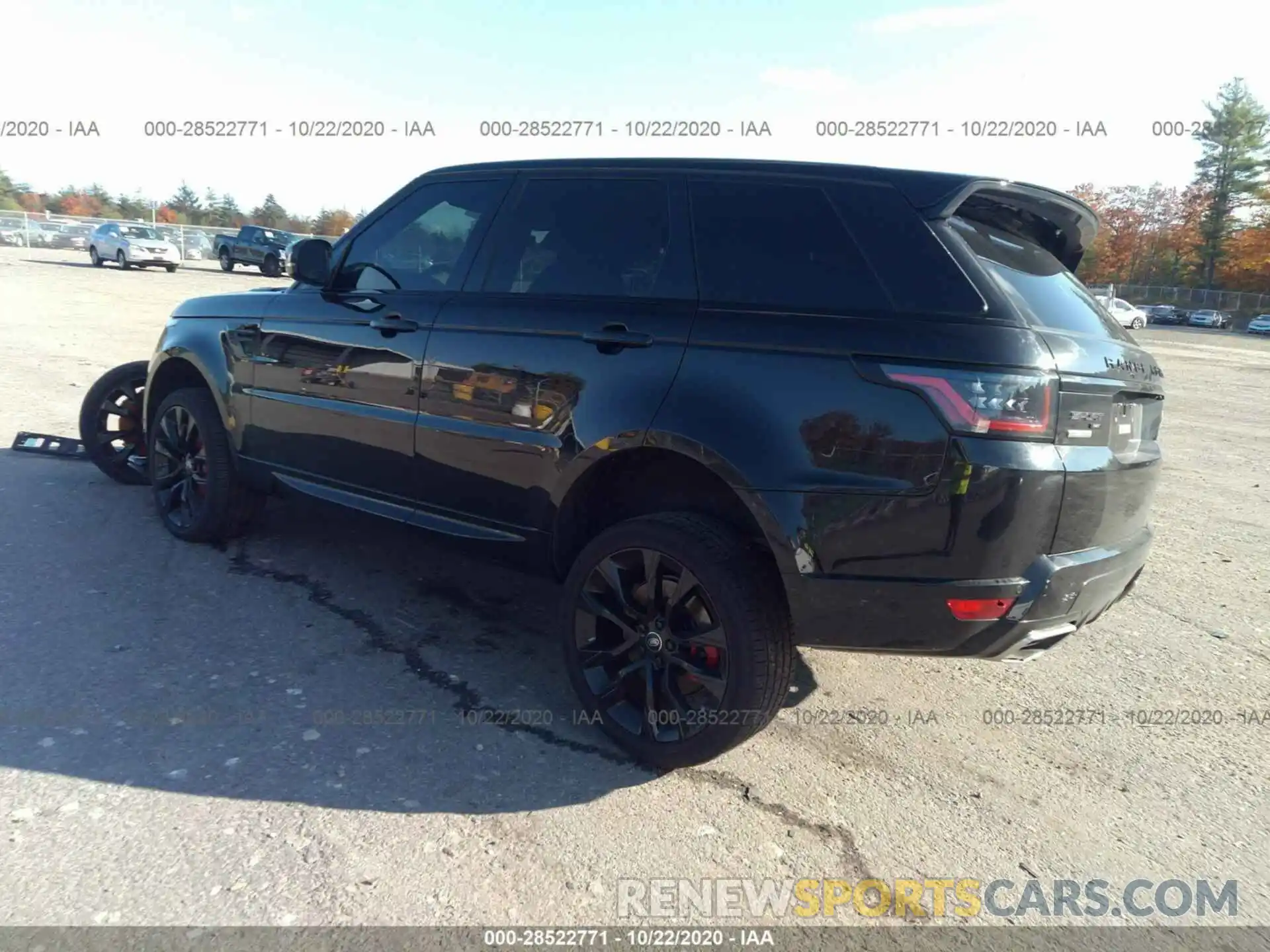 3 Фотография поврежденного автомобиля SALWS2SUXKA873955 LAND ROVER RANGE ROVER SPORT 2019