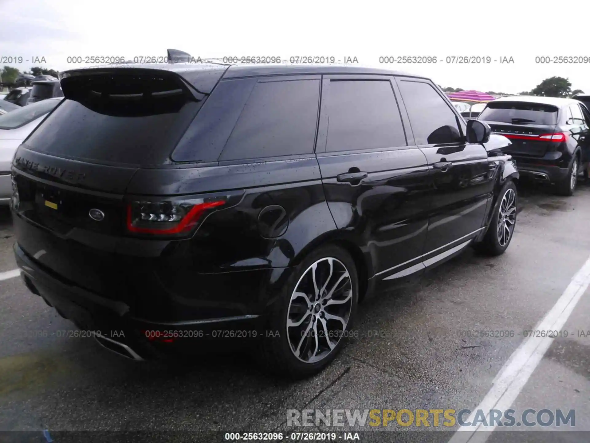 4 Фотография поврежденного автомобиля SALWV2RE3KA836252 LAND ROVER RANGE ROVER SPORT 2019