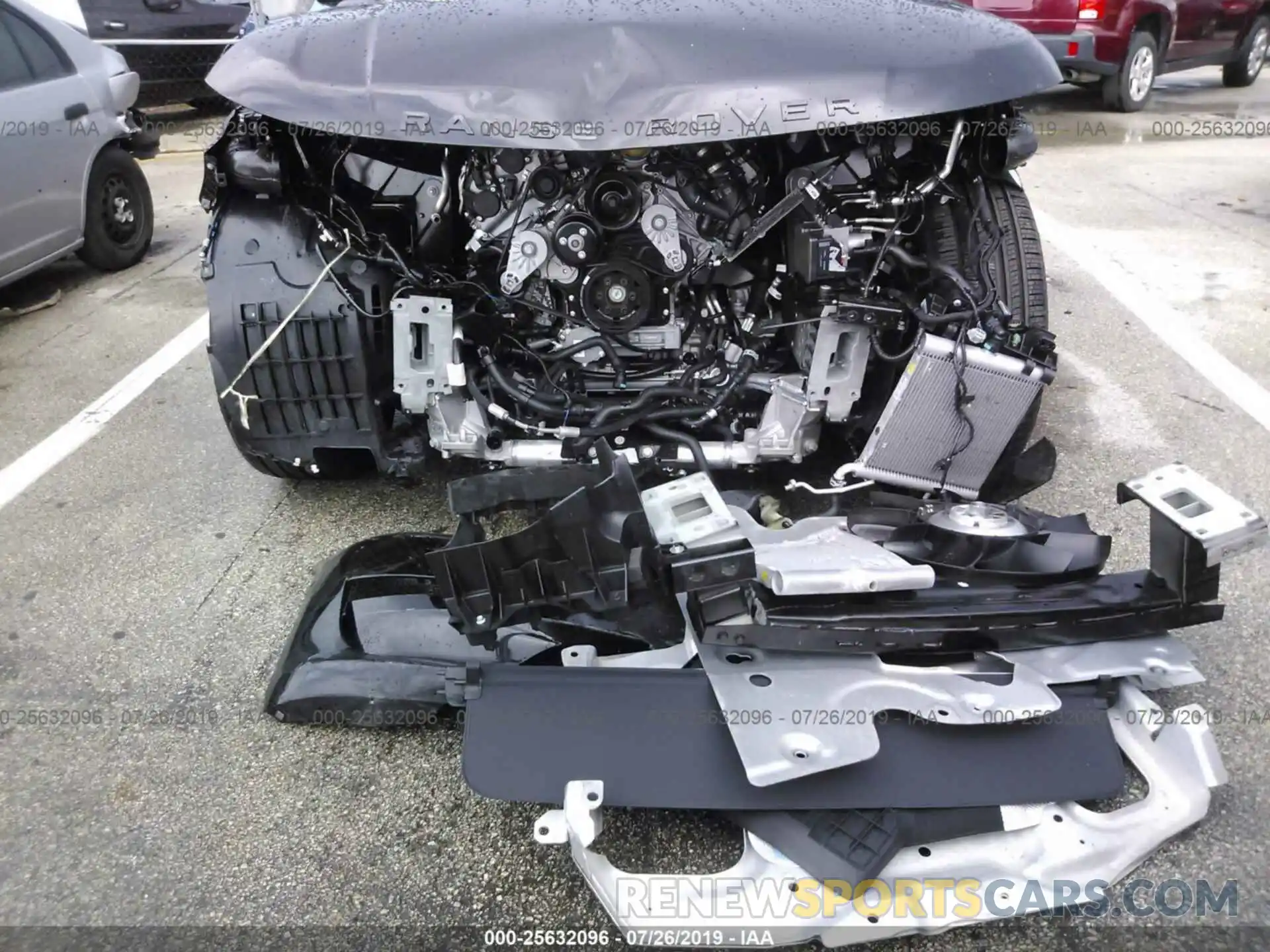 6 Photograph of a damaged car SALWV2RE3KA836252 LAND ROVER RANGE ROVER SPORT 2019