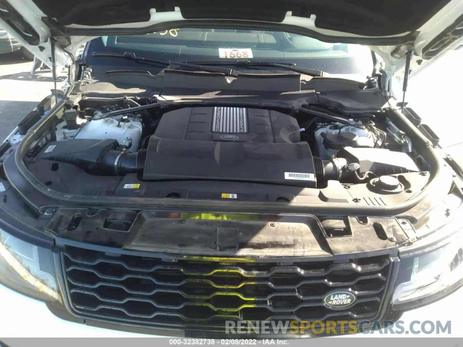 10 Photograph of a damaged car SALWV2RE7KA862224 LAND ROVER RANGE ROVER SPORT 2019