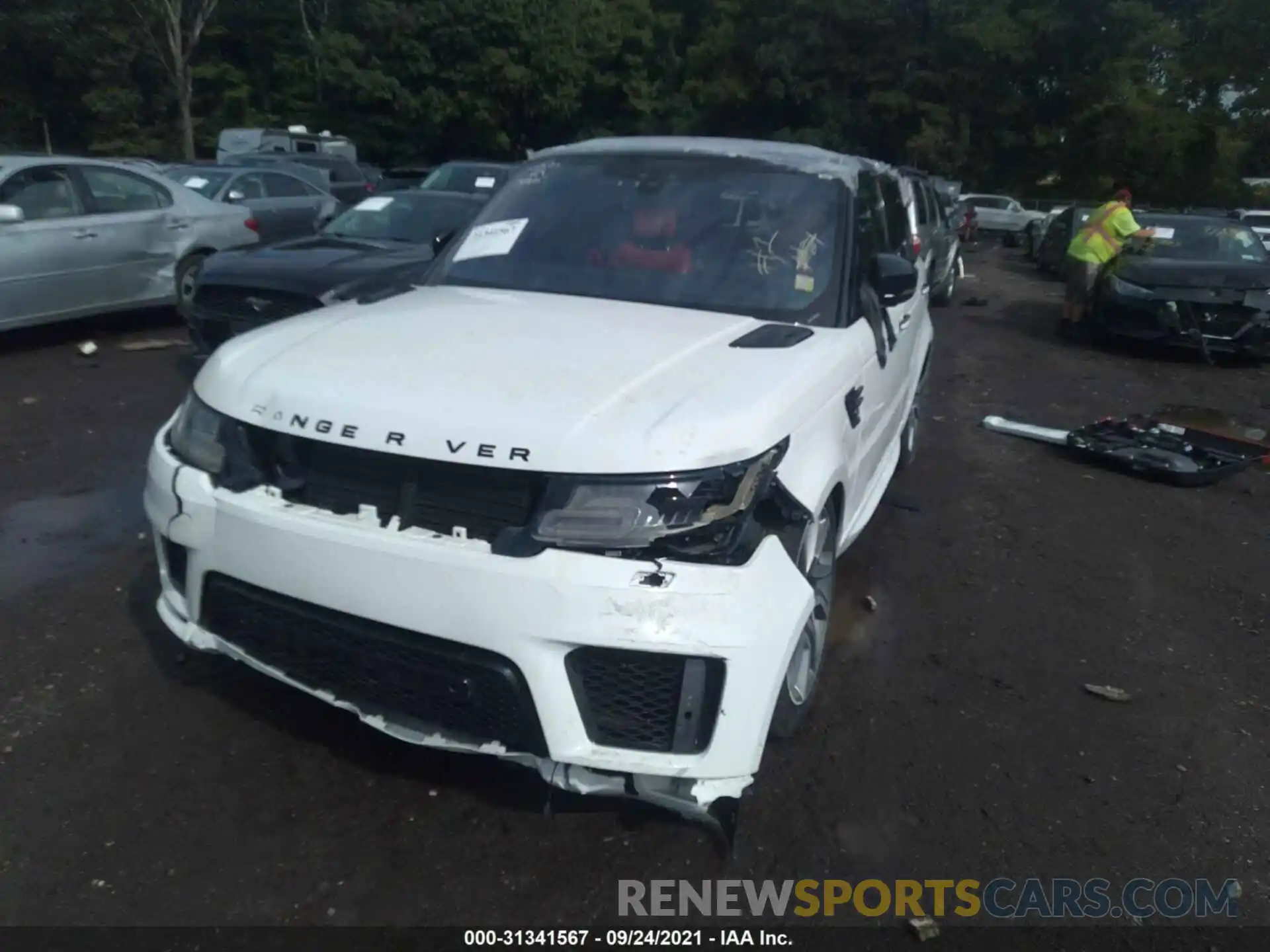 6 Photograph of a damaged car SALWV2SV1KA421666 LAND ROVER RANGE ROVER SPORT 2019