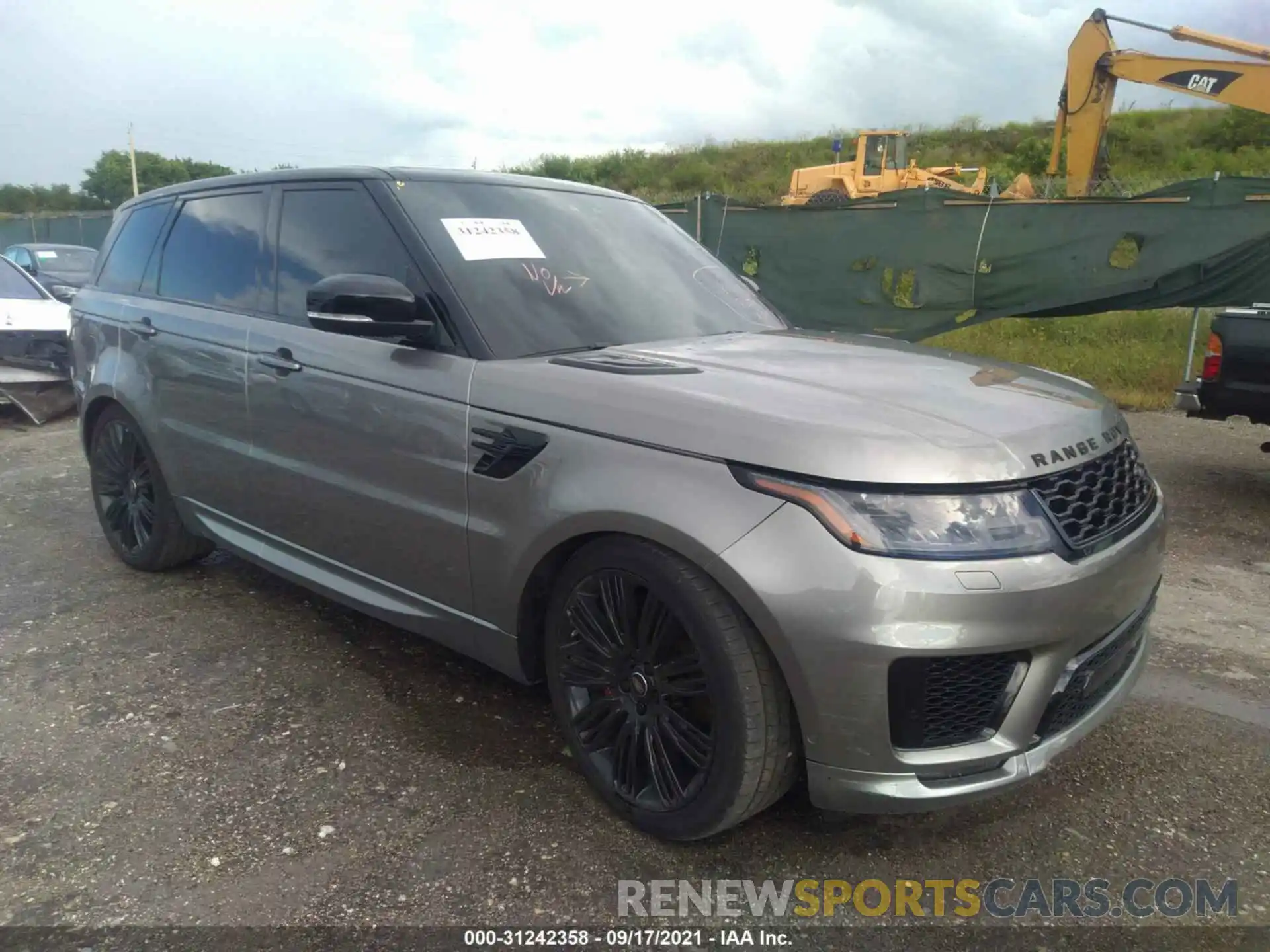 1 Фотография поврежденного автомобиля SALWV2SV2KA814480 LAND ROVER RANGE ROVER SPORT 2019