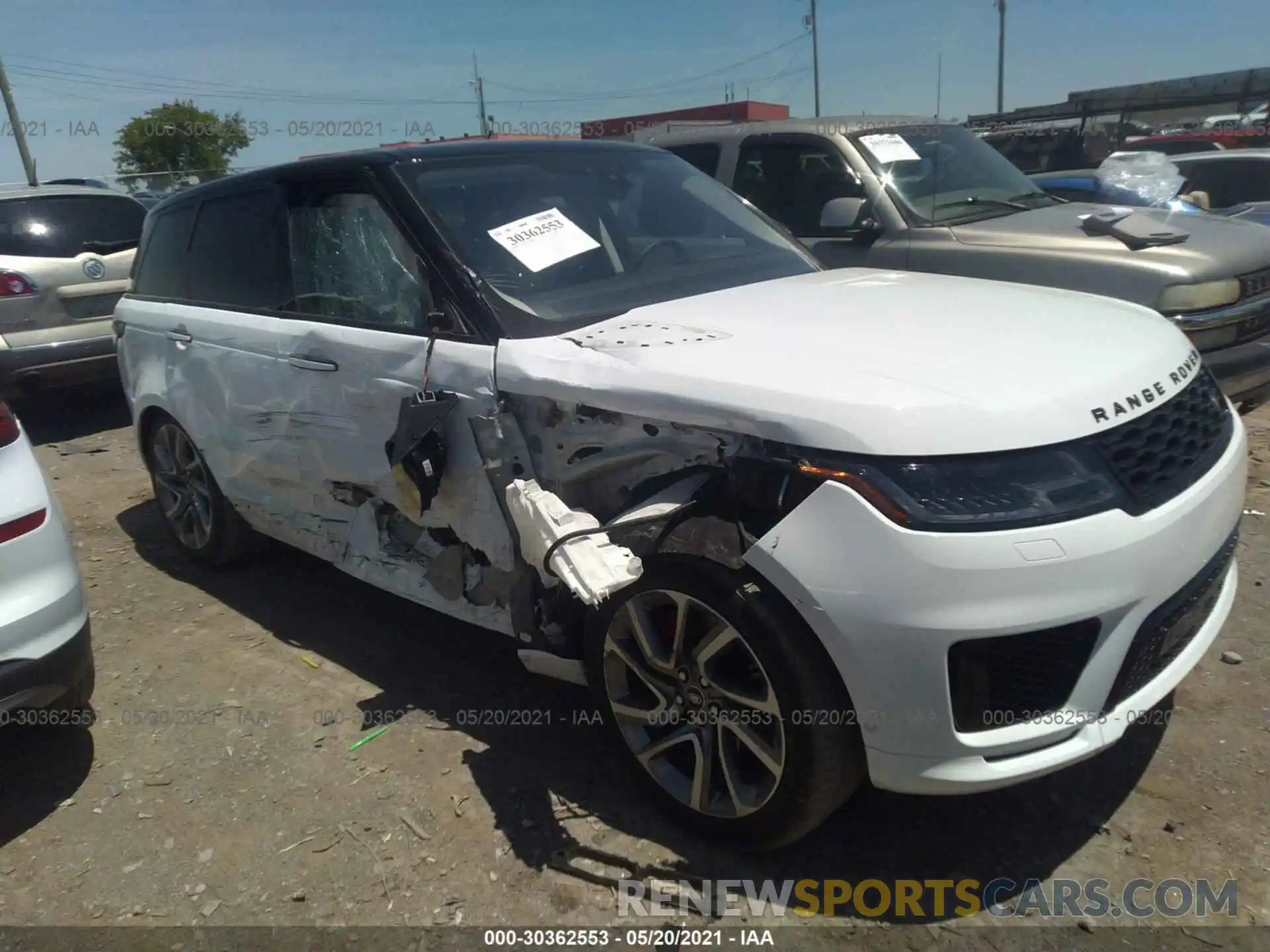 1 Photograph of a damaged car SALWV2SV3KA418462 LAND ROVER RANGE ROVER SPORT 2019