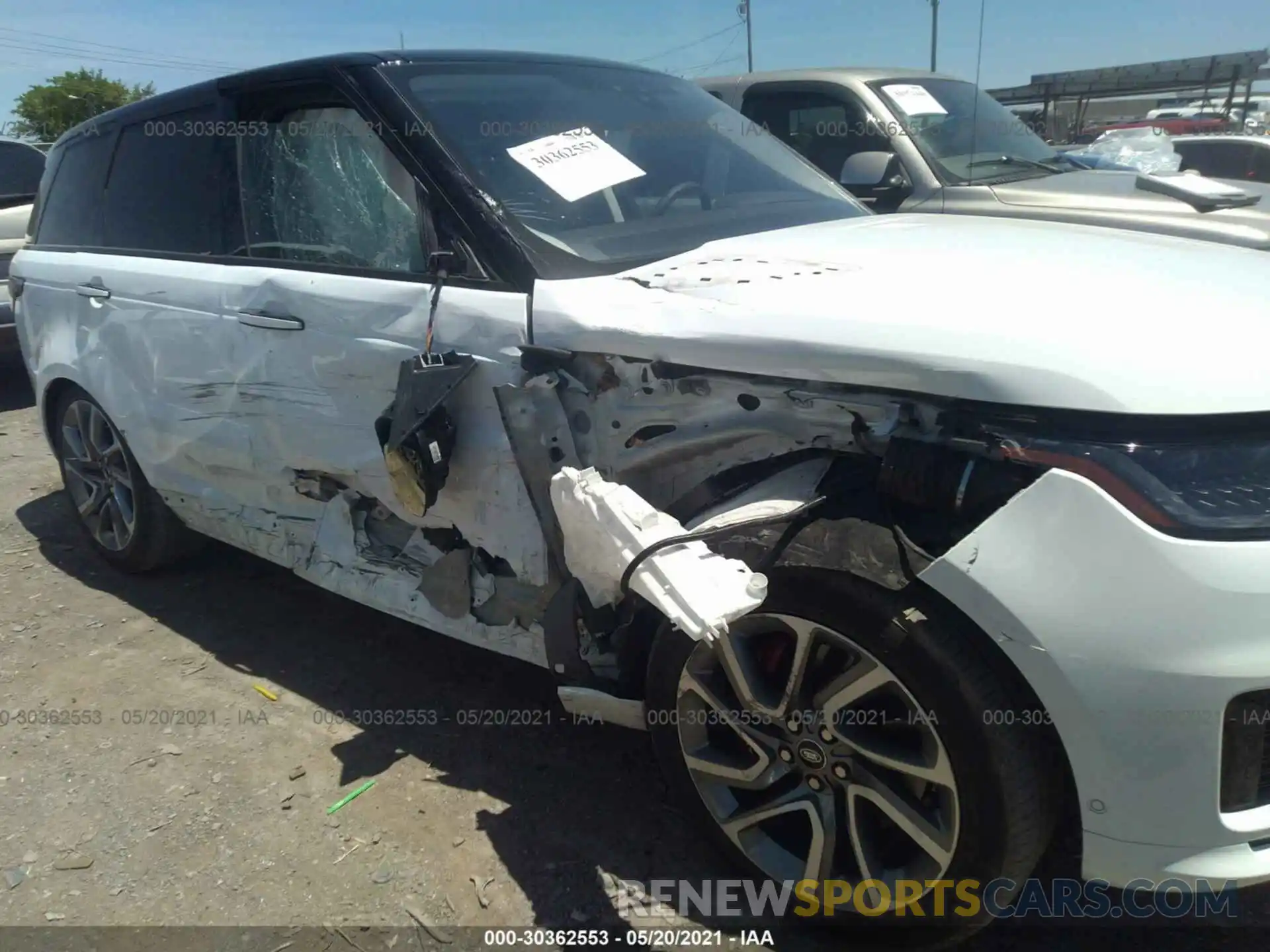 6 Photograph of a damaged car SALWV2SV3KA418462 LAND ROVER RANGE ROVER SPORT 2019