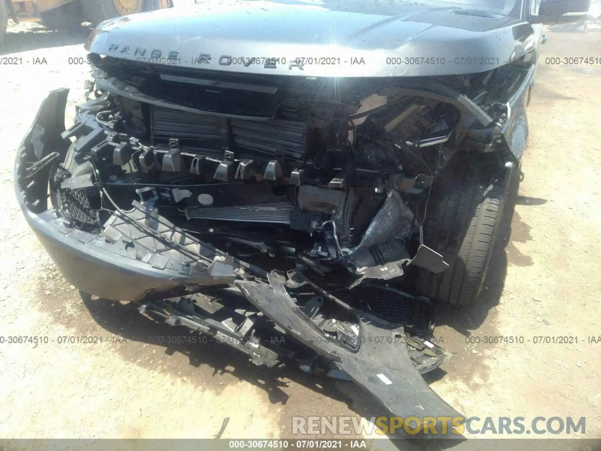 6 Photograph of a damaged car SALWV2SV3KA849268 LAND ROVER RANGE ROVER SPORT 2019