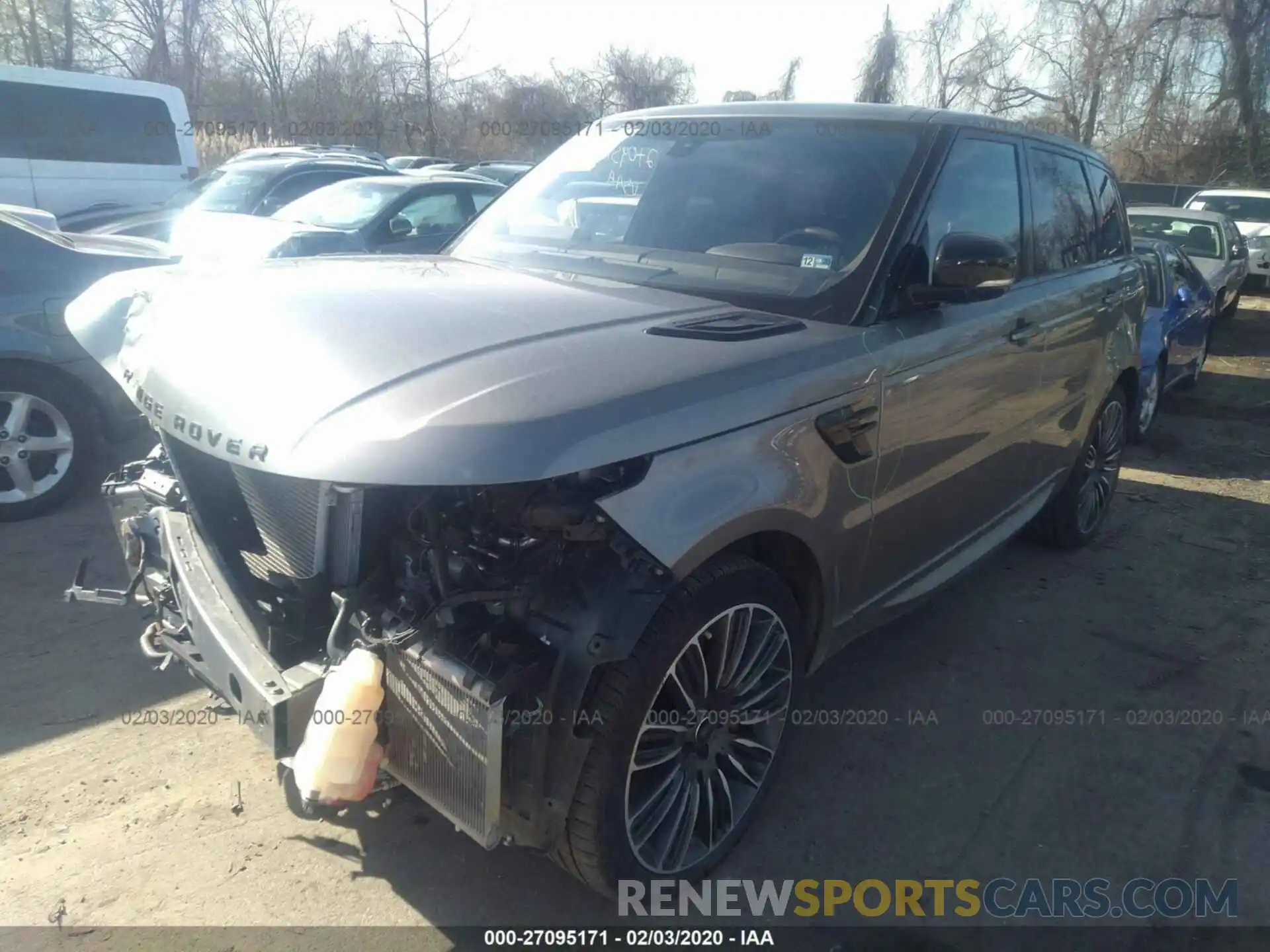 2 Photograph of a damaged car SALWV2SV4KA415649 LAND ROVER RANGE ROVER SPORT 2019