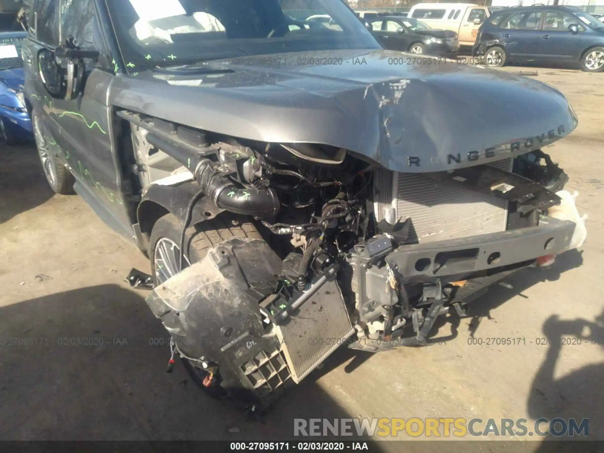 6 Photograph of a damaged car SALWV2SV4KA415649 LAND ROVER RANGE ROVER SPORT 2019