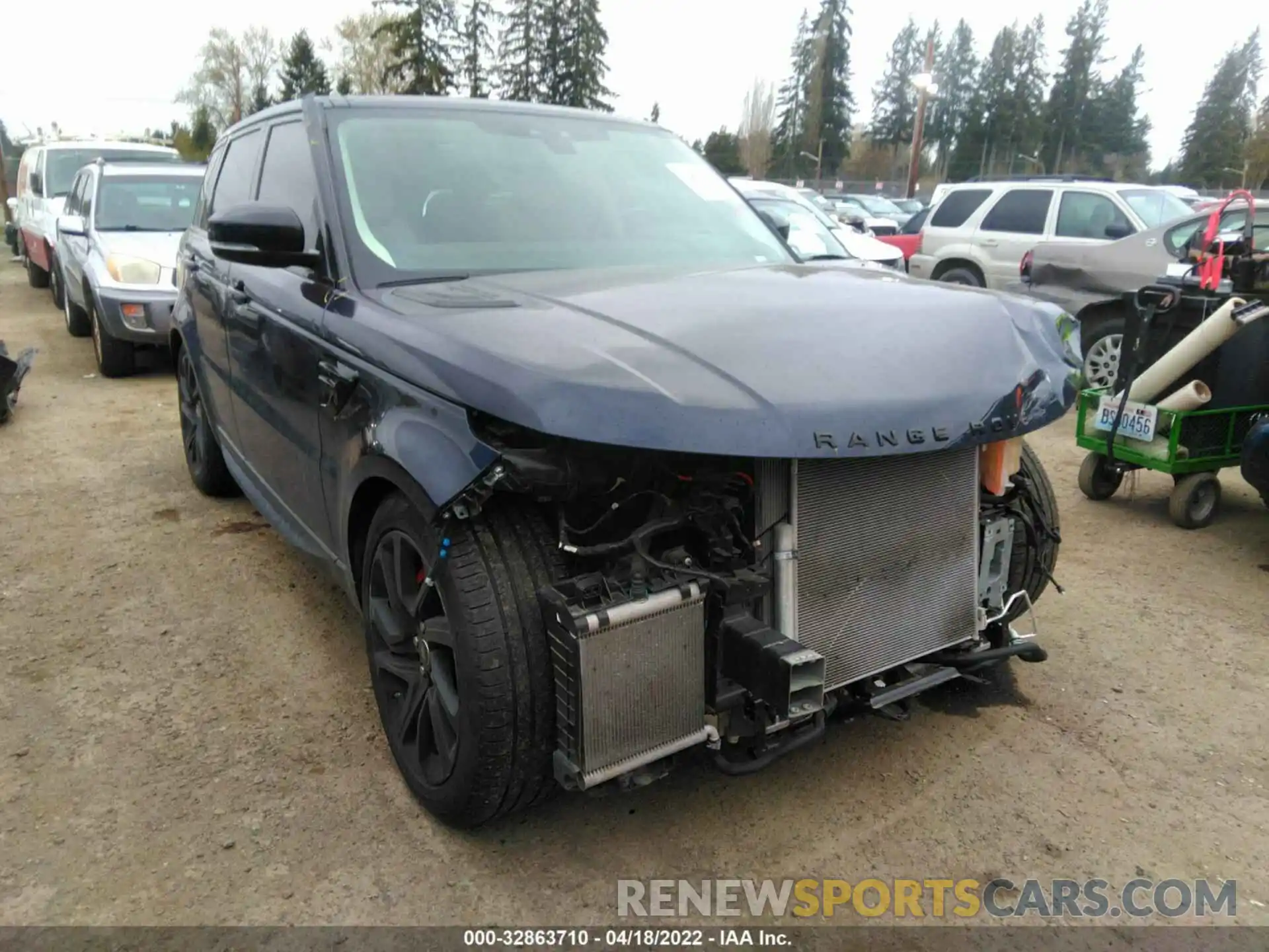 1 Photograph of a damaged car SALWV2SV4KA851885 LAND ROVER RANGE ROVER SPORT 2019