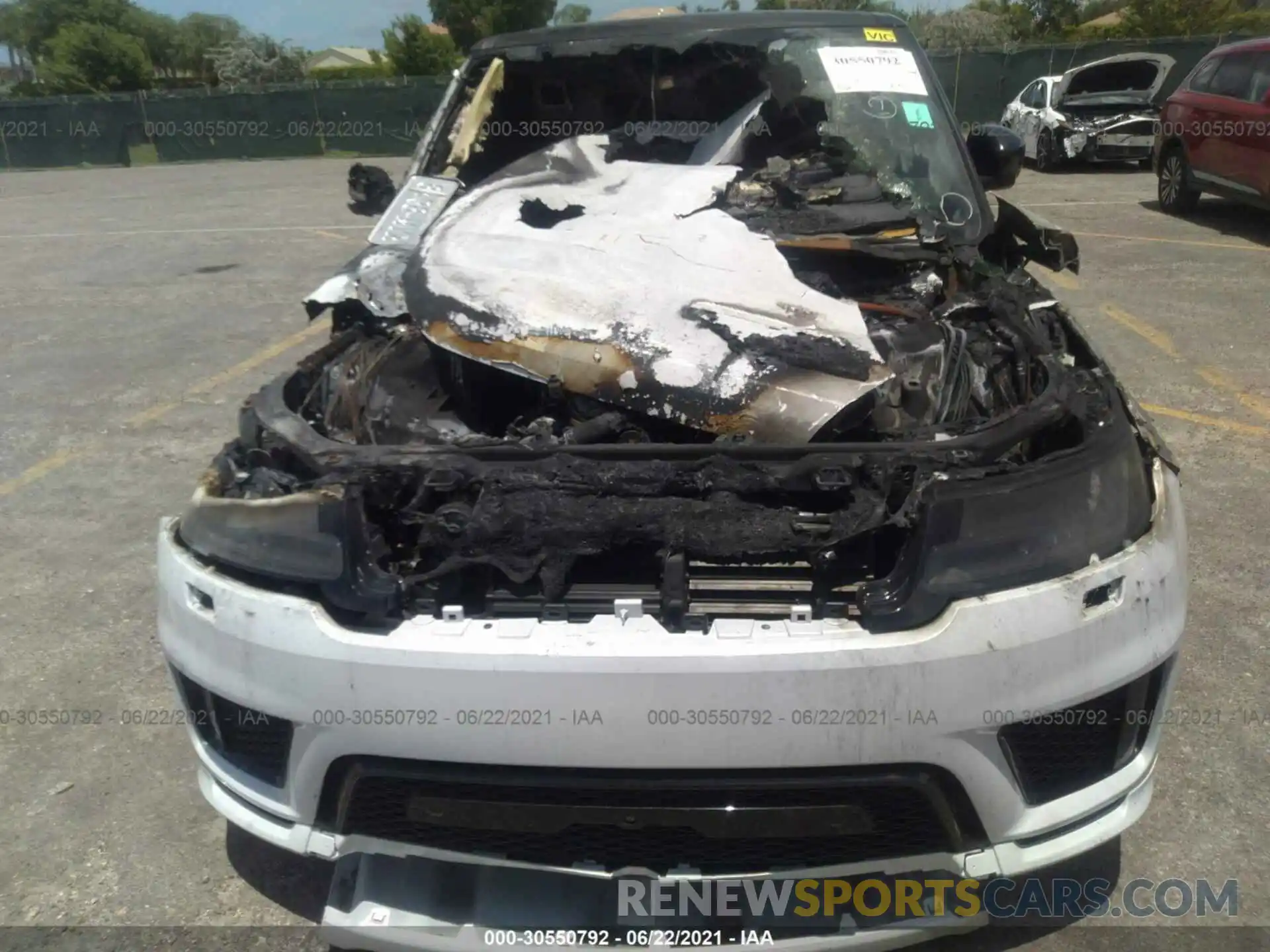 6 Photograph of a damaged car SALWV2SV5KA815168 LAND ROVER RANGE ROVER SPORT 2019