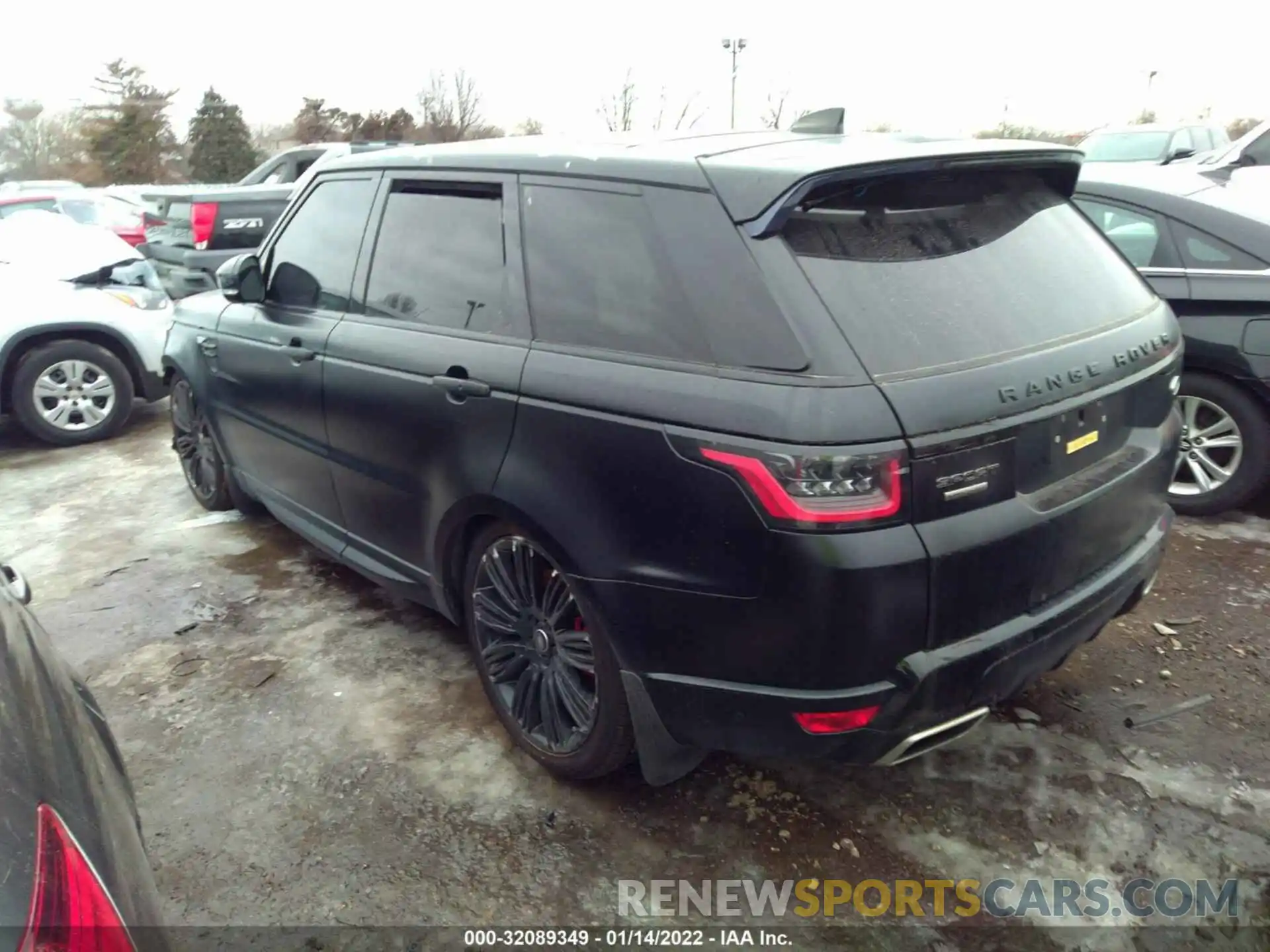 3 Фотография поврежденного автомобиля SALWV2SV7KA814331 LAND ROVER RANGE ROVER SPORT 2019