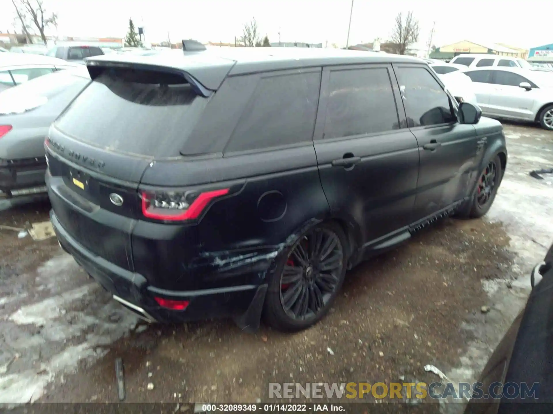 4 Фотография поврежденного автомобиля SALWV2SV7KA814331 LAND ROVER RANGE ROVER SPORT 2019