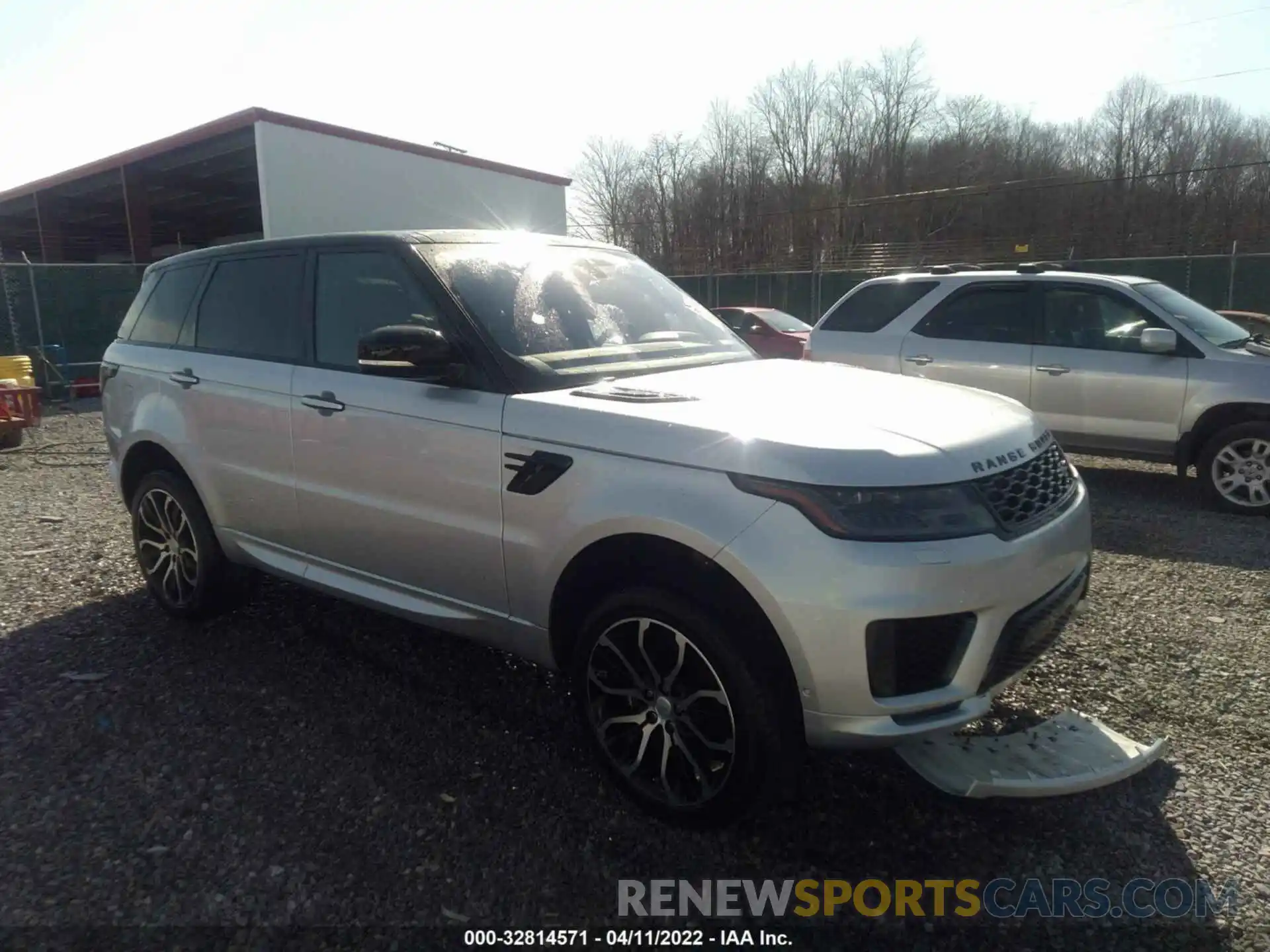 1 Фотография поврежденного автомобиля SALWV2SV7KA826222 LAND ROVER RANGE ROVER SPORT 2019