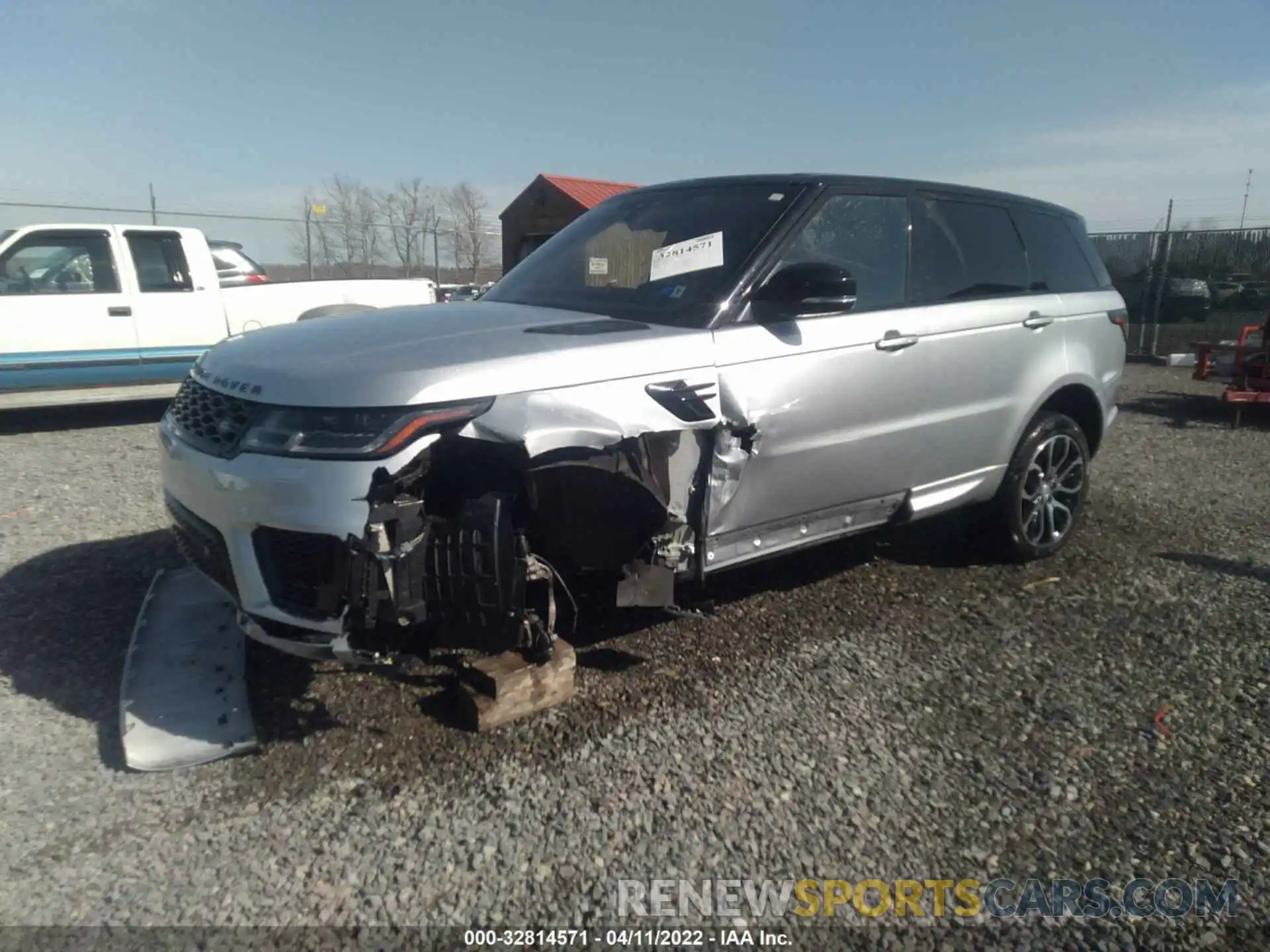 2 Фотография поврежденного автомобиля SALWV2SV7KA826222 LAND ROVER RANGE ROVER SPORT 2019