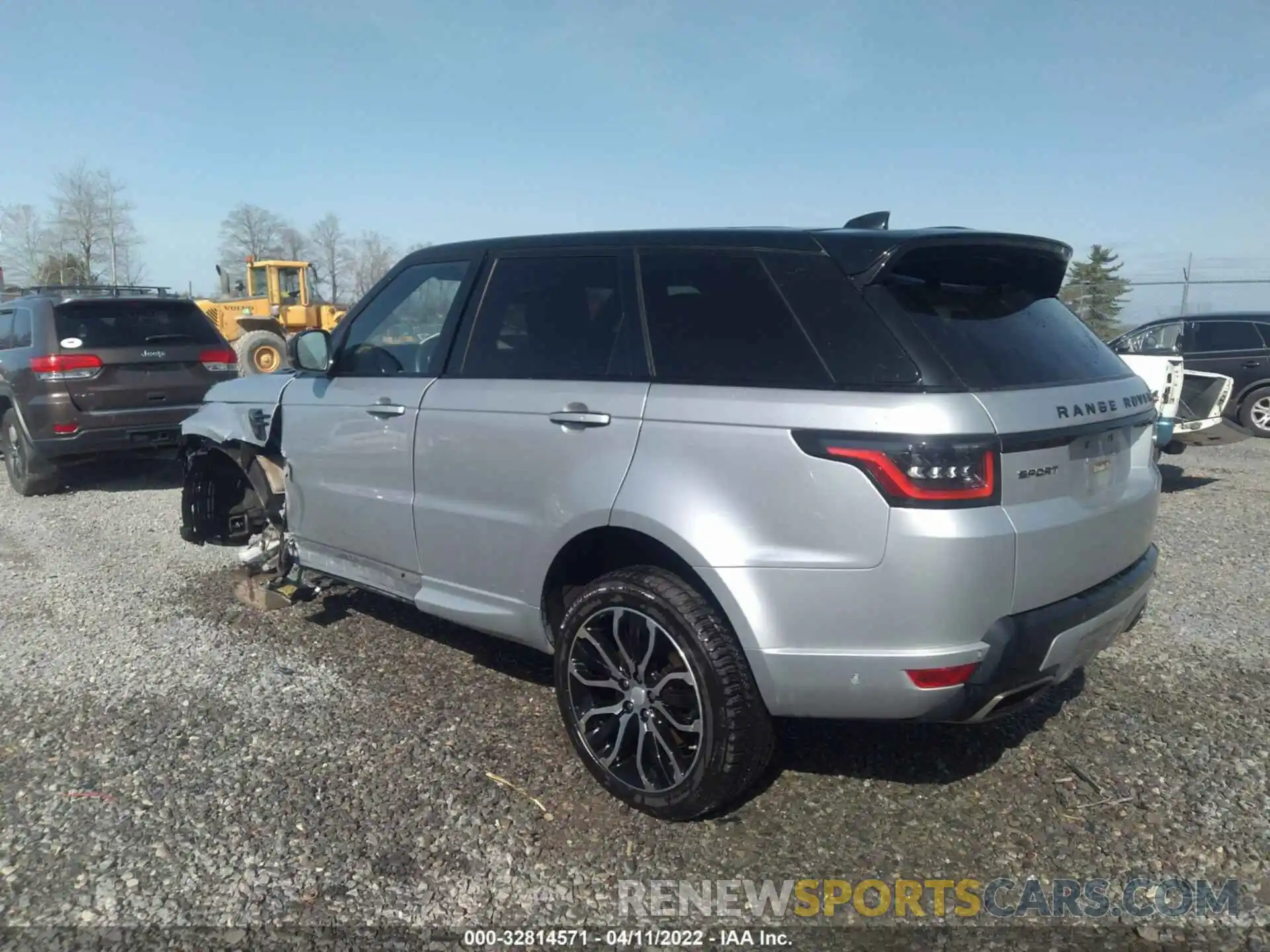 3 Фотография поврежденного автомобиля SALWV2SV7KA826222 LAND ROVER RANGE ROVER SPORT 2019