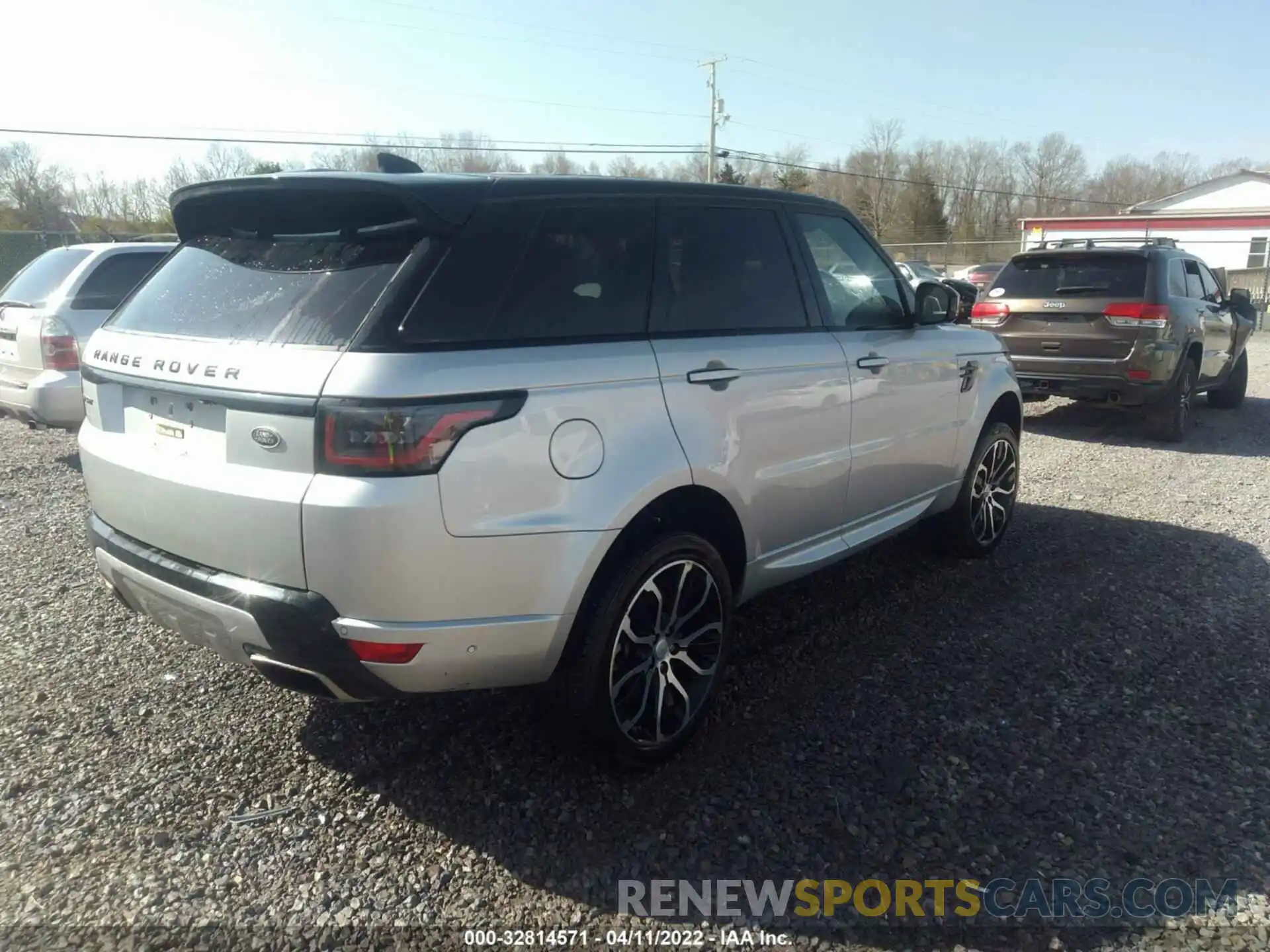 4 Фотография поврежденного автомобиля SALWV2SV7KA826222 LAND ROVER RANGE ROVER SPORT 2019