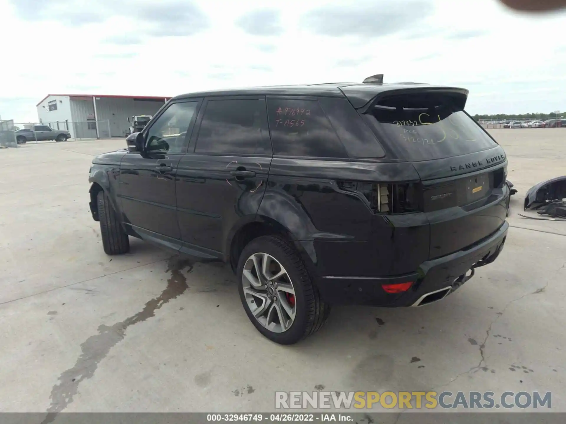 3 Фотография поврежденного автомобиля SALWV2SV7KA849208 LAND ROVER RANGE ROVER SPORT 2019