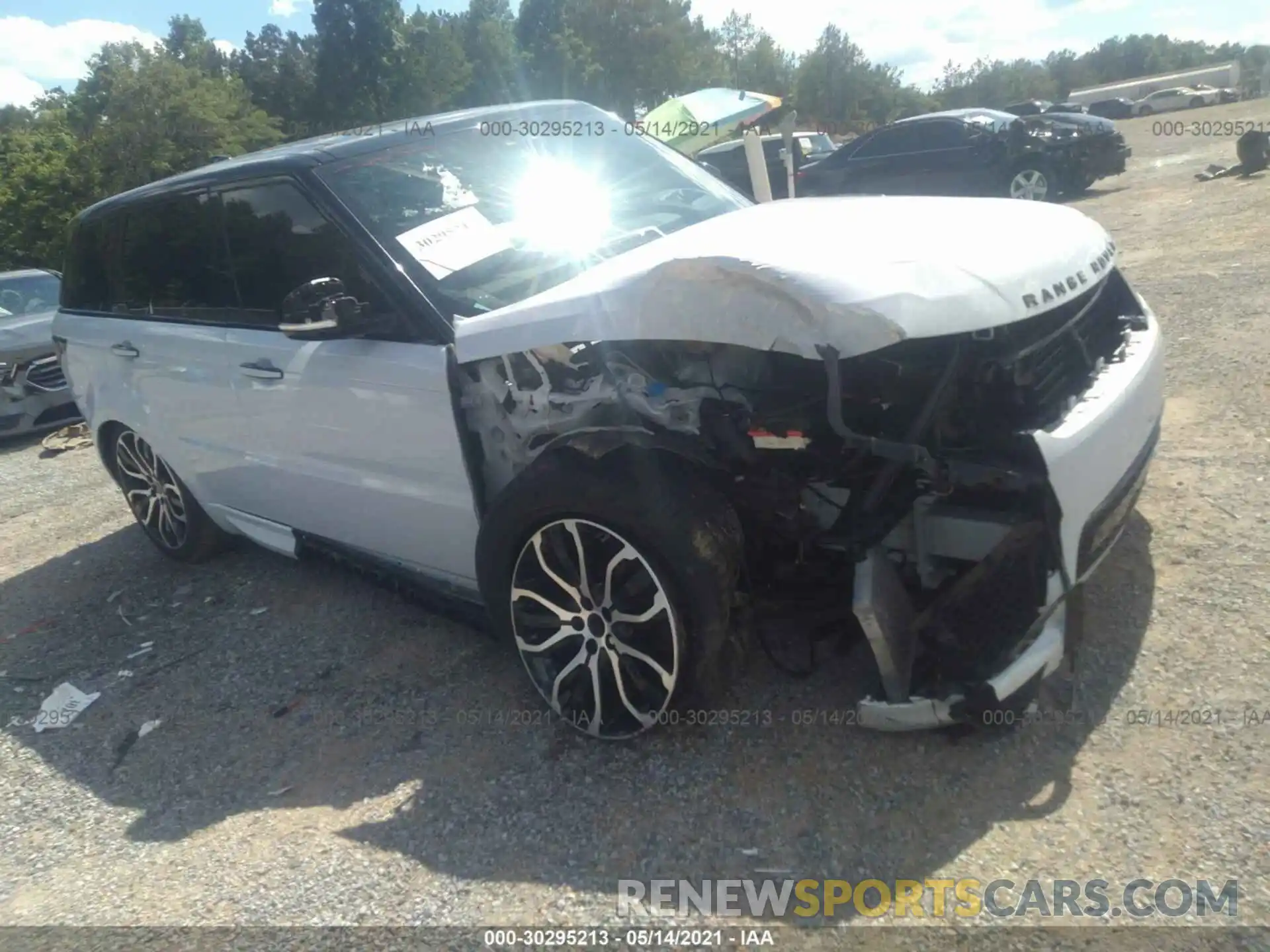 1 Photograph of a damaged car SALWV2SV8KA417923 LAND ROVER RANGE ROVER SPORT 2019