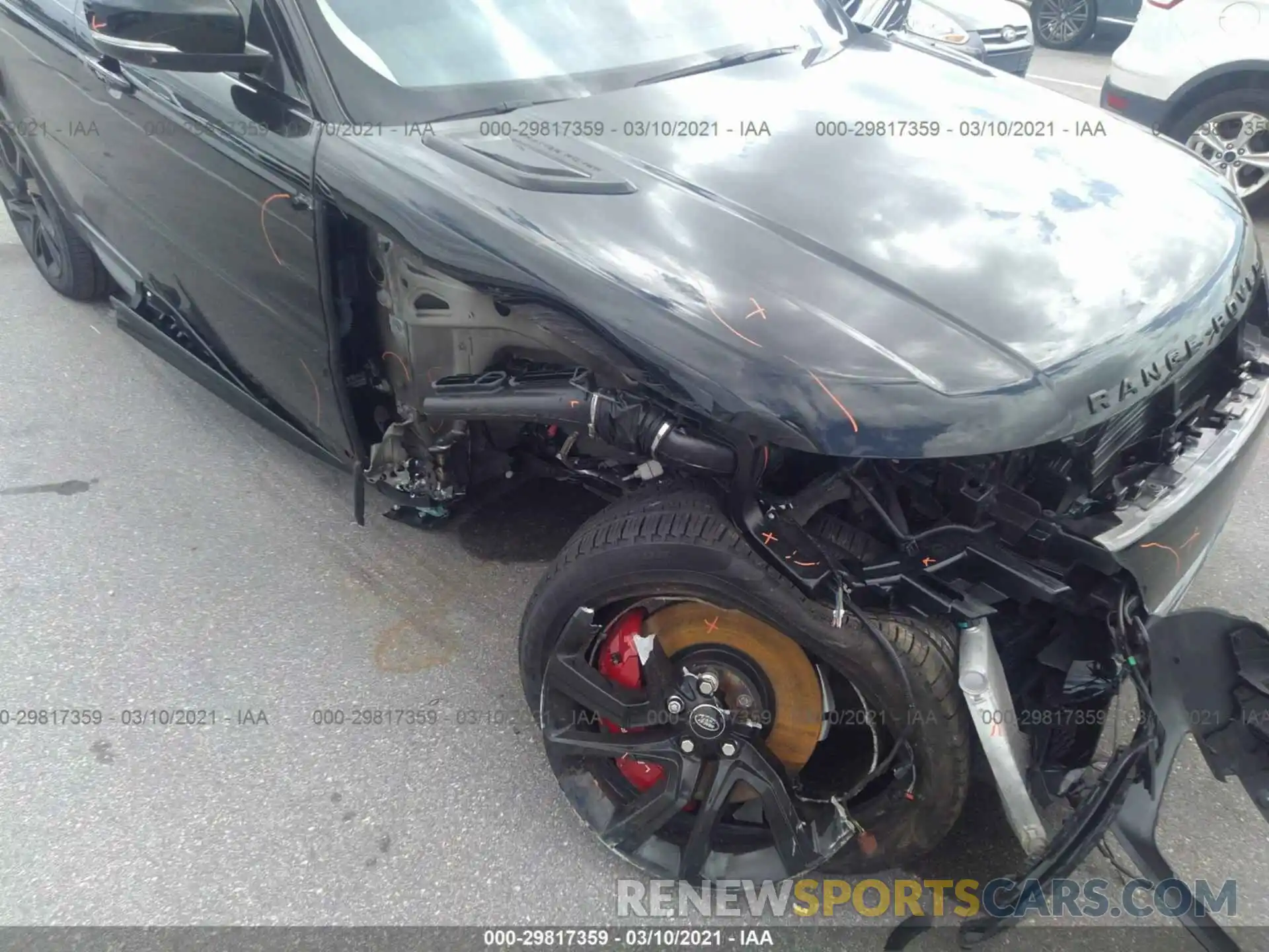 6 Photograph of a damaged car SALWV2SV8KA852537 LAND ROVER RANGE ROVER SPORT 2019