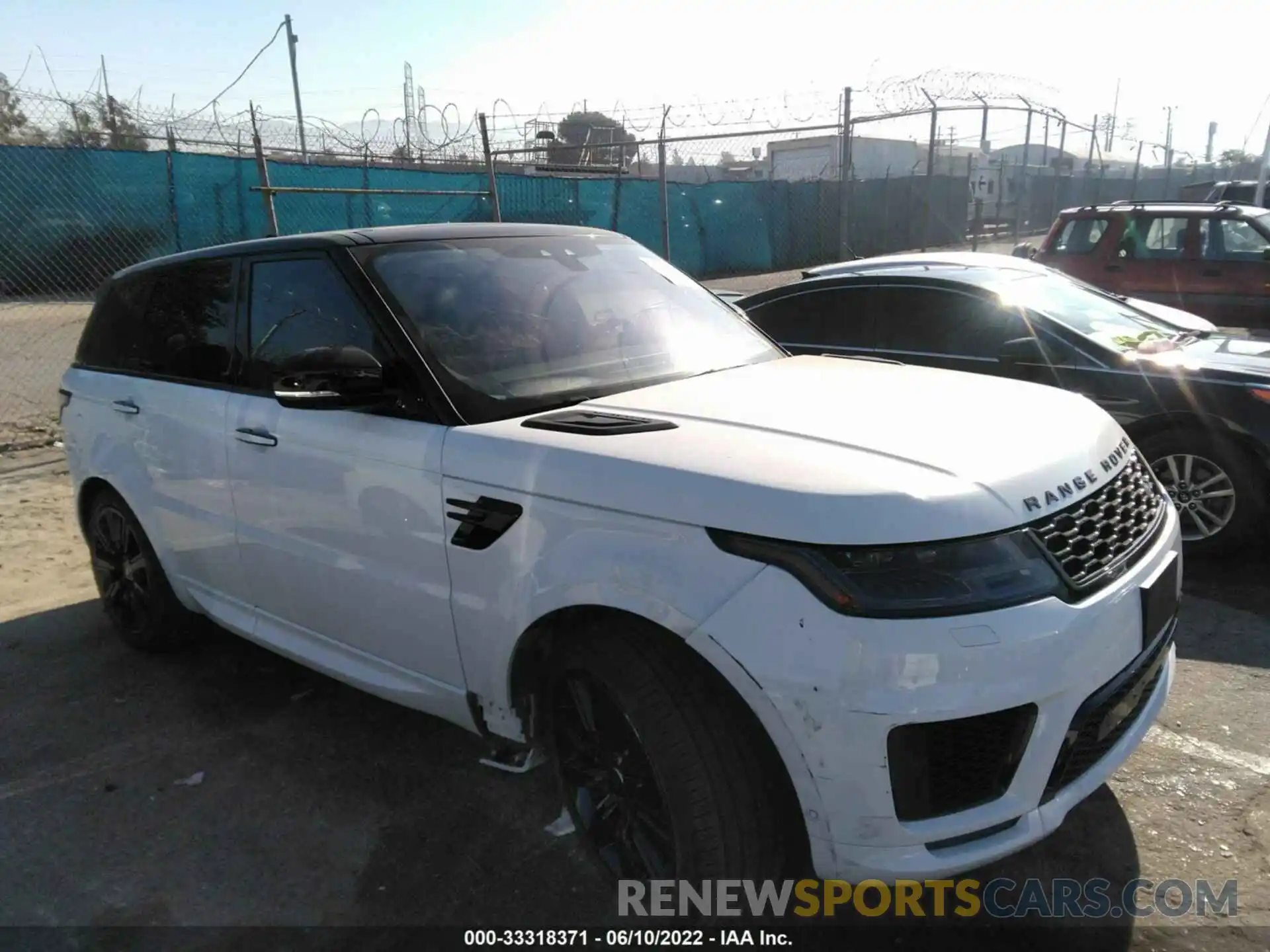 1 Фотография поврежденного автомобиля SALWV2SV9KA832734 LAND ROVER RANGE ROVER SPORT 2019