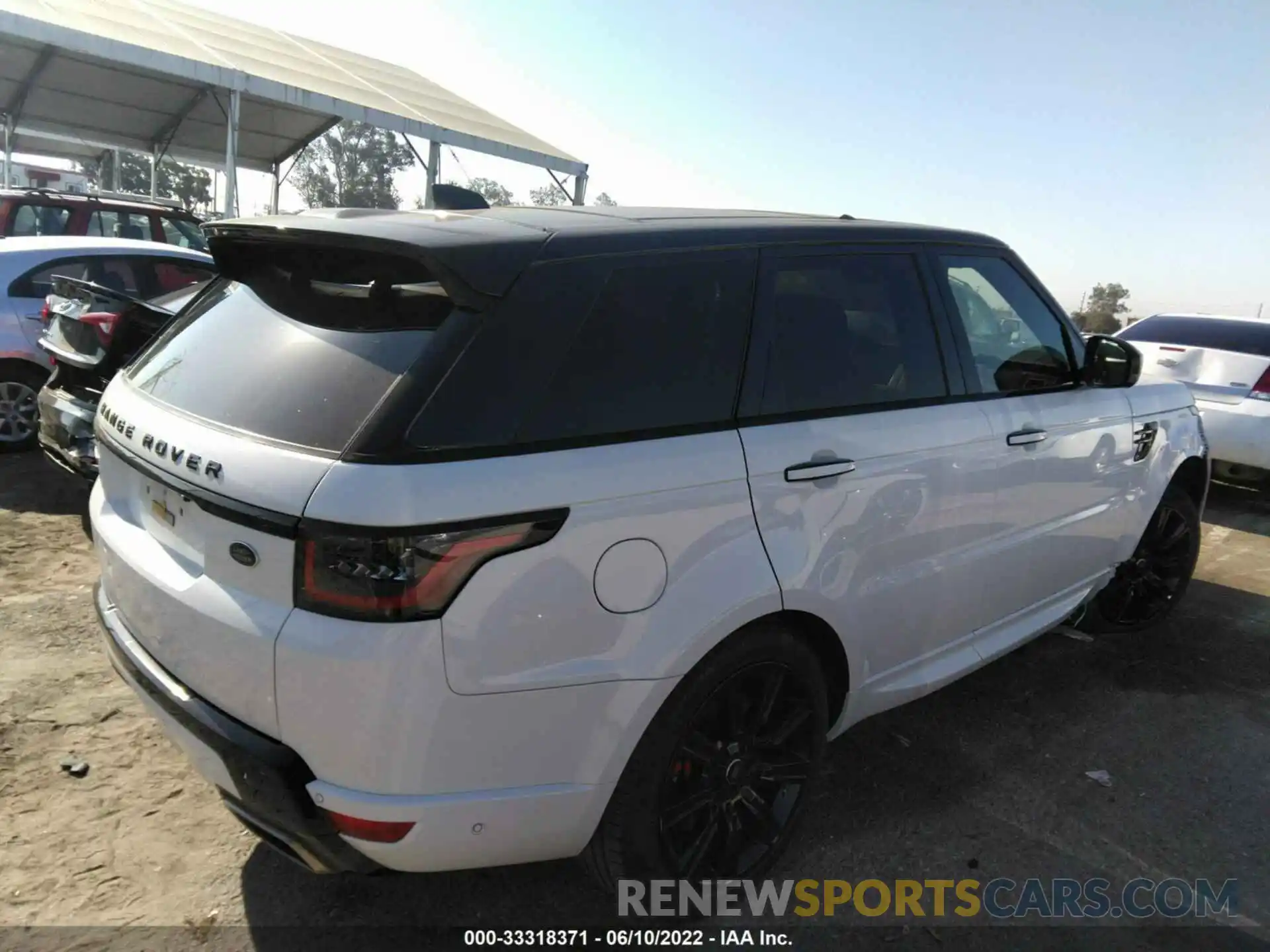 4 Фотография поврежденного автомобиля SALWV2SV9KA832734 LAND ROVER RANGE ROVER SPORT 2019