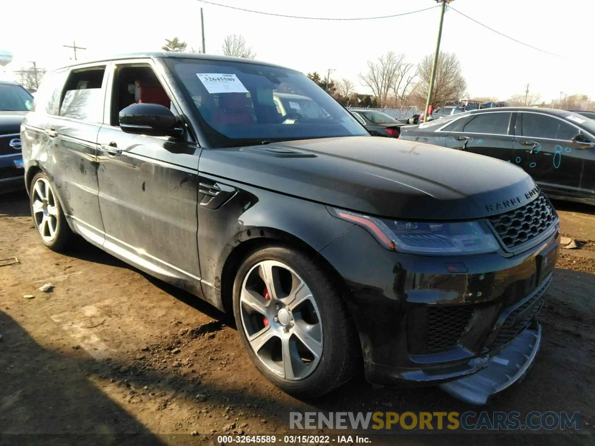 1 Photograph of a damaged car SALWV2SVXKA846254 LAND ROVER RANGE ROVER SPORT 2019