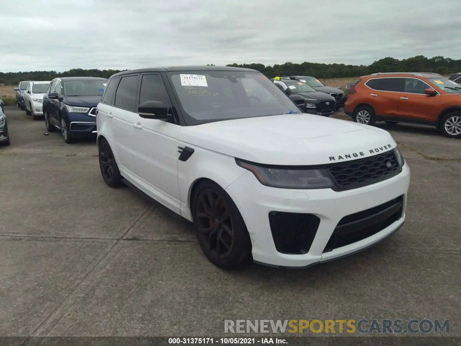 1 Фотография поврежденного автомобиля SALWZ2SE1KA817147 LAND ROVER RANGE ROVER SPORT 2019