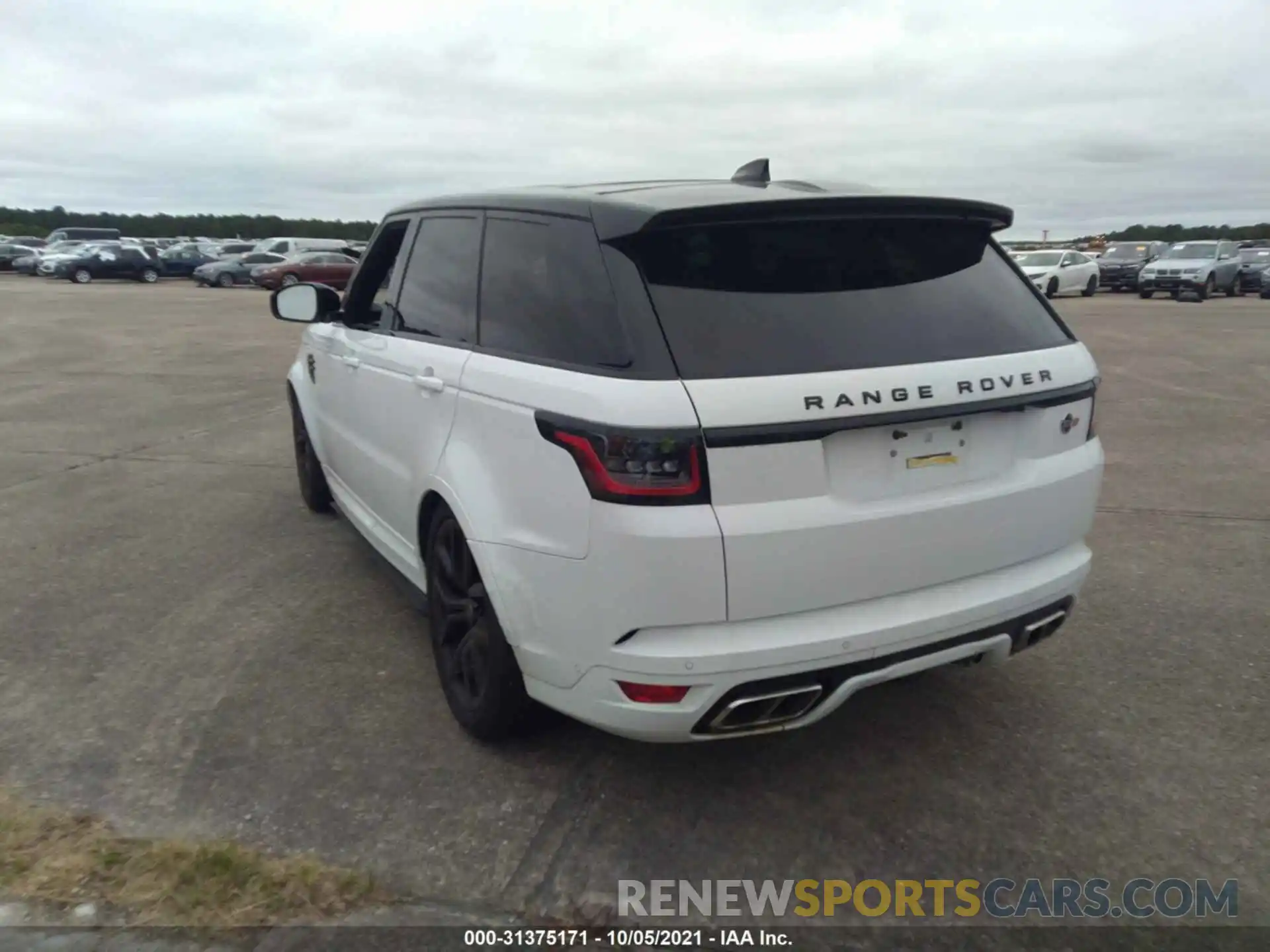 3 Фотография поврежденного автомобиля SALWZ2SE1KA817147 LAND ROVER RANGE ROVER SPORT 2019