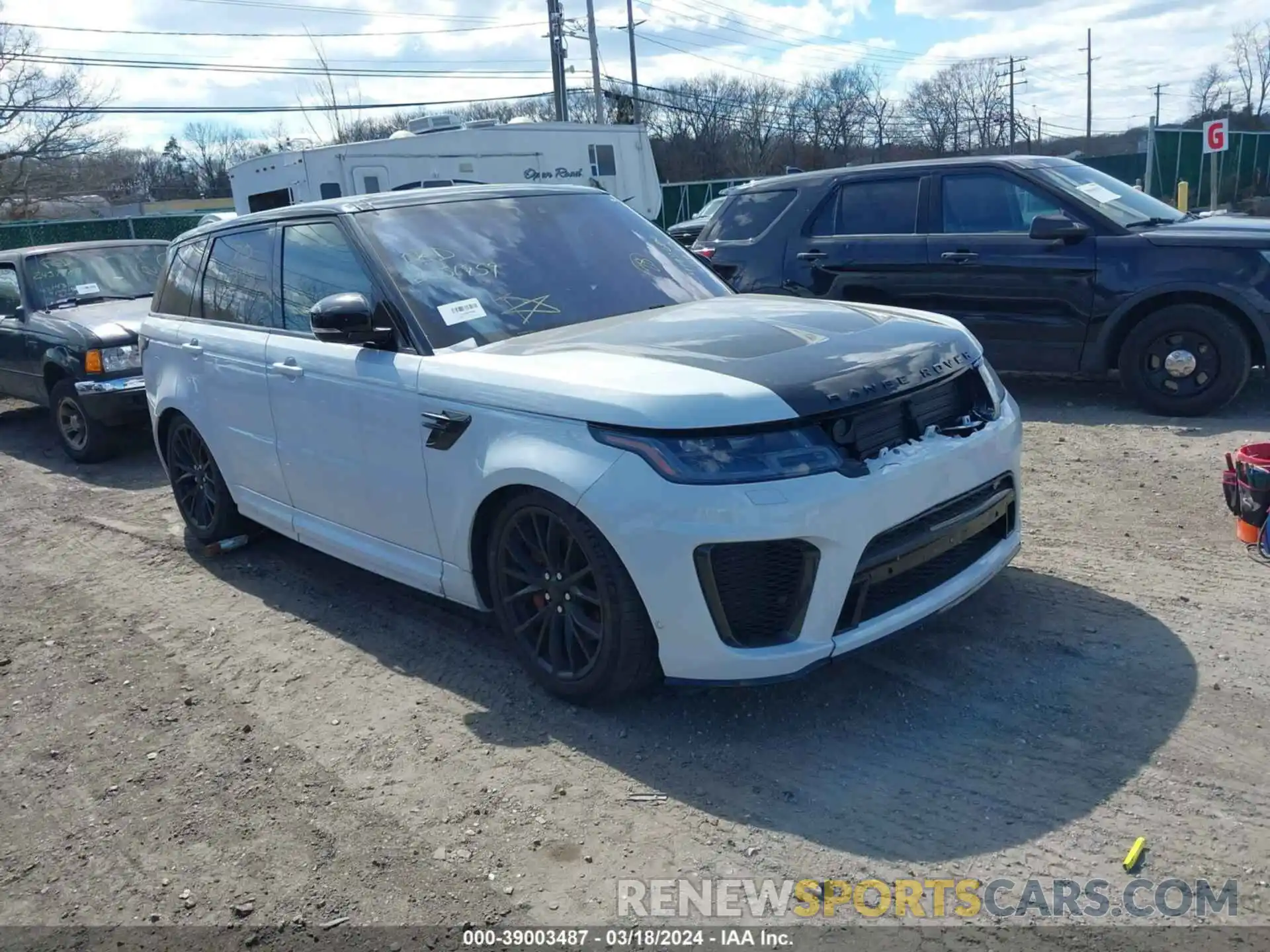 1 Photograph of a damaged car SALWZ2SE6KA825955 LAND ROVER RANGE ROVER SPORT 2019