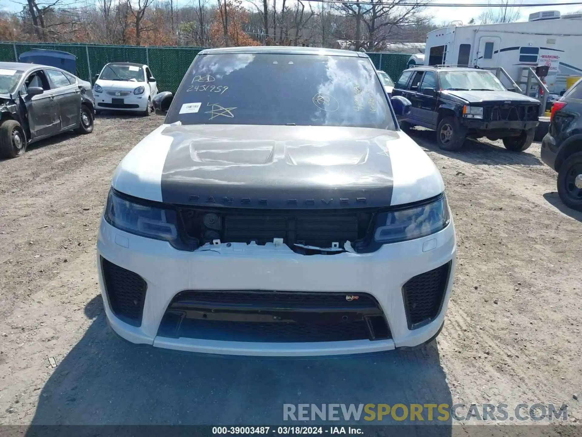 11 Photograph of a damaged car SALWZ2SE6KA825955 LAND ROVER RANGE ROVER SPORT 2019