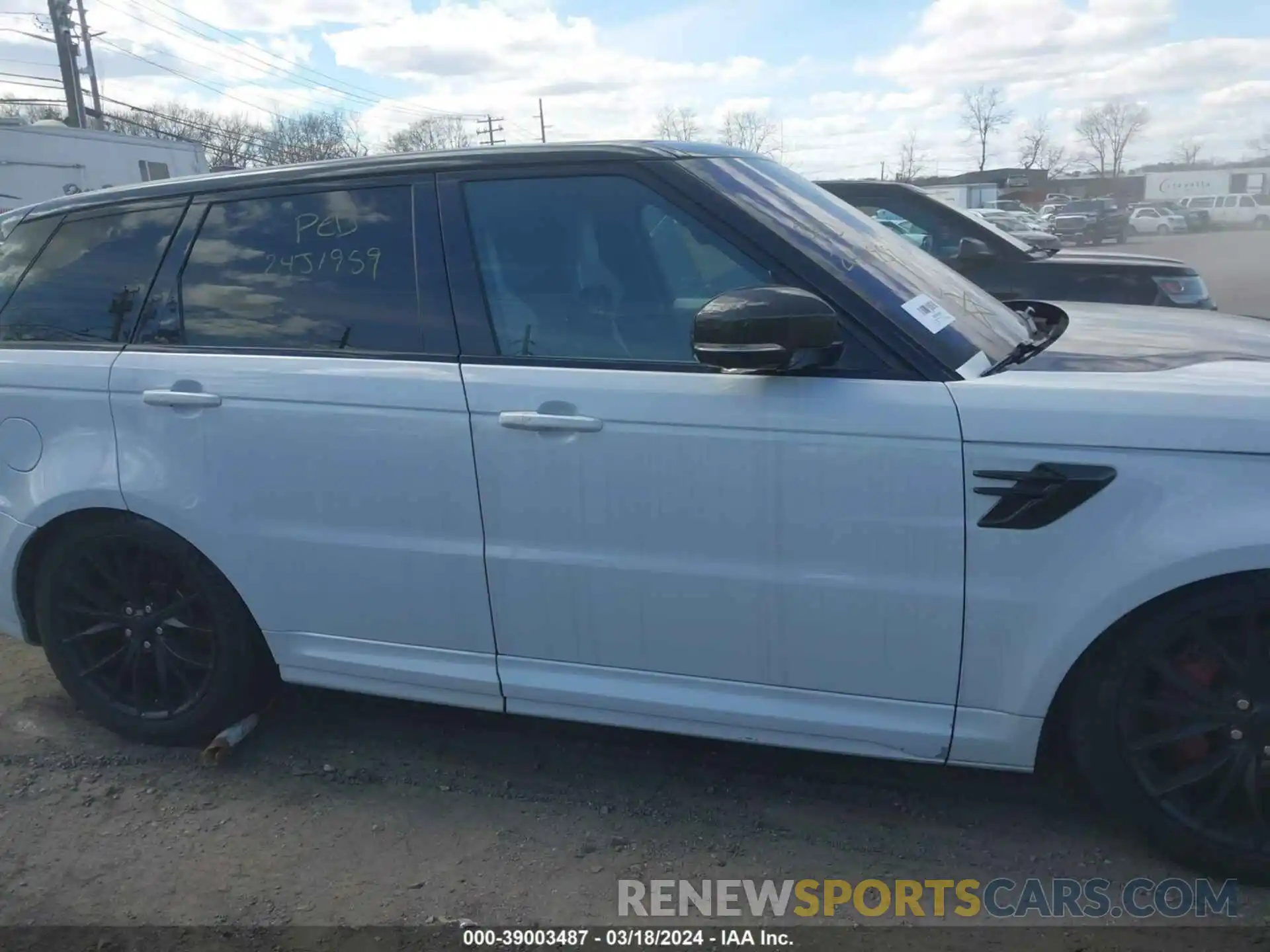 12 Photograph of a damaged car SALWZ2SE6KA825955 LAND ROVER RANGE ROVER SPORT 2019