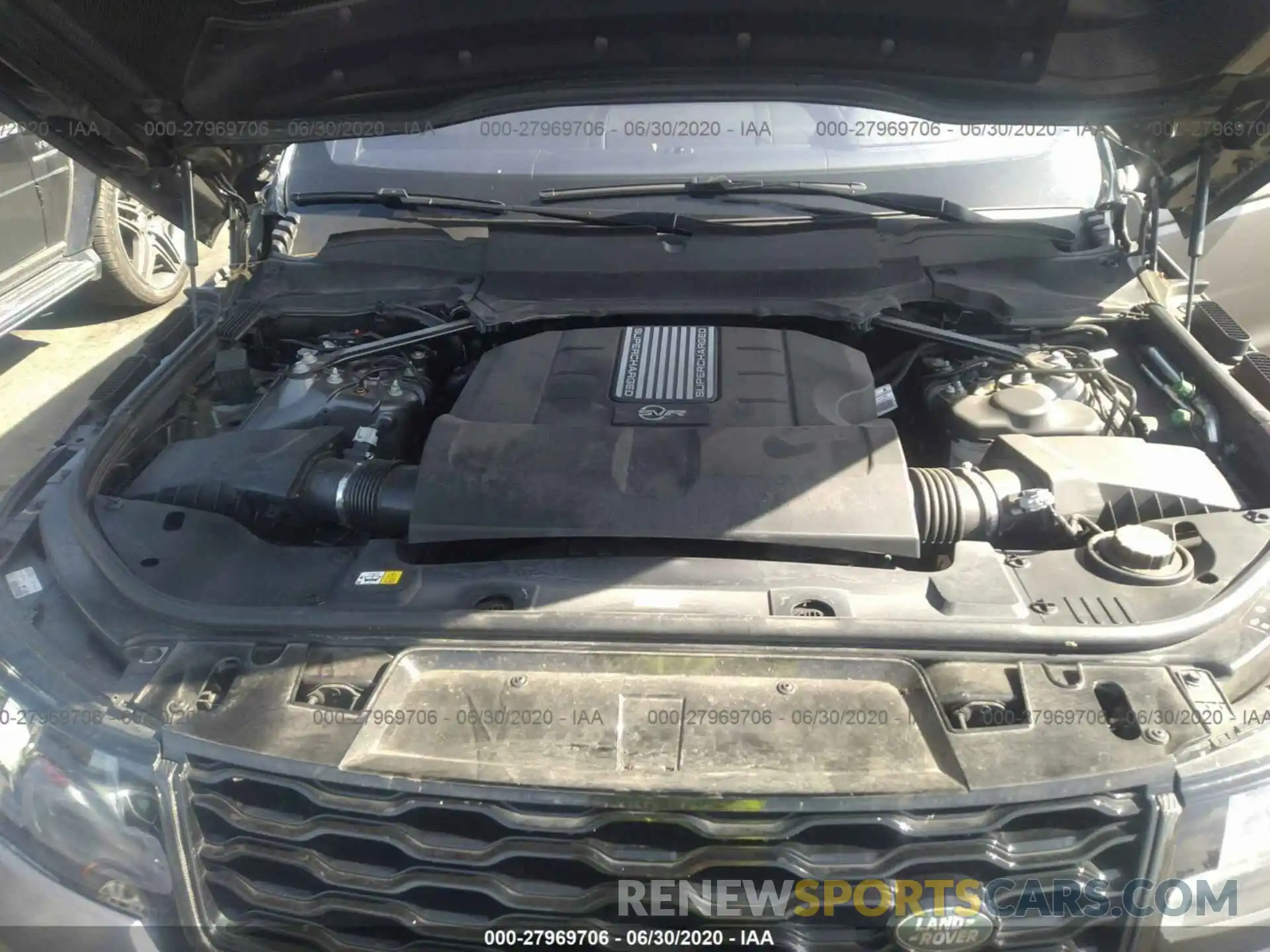 9 Photograph of a damaged car SALWZ2SE6KA840777 LAND ROVER RANGE ROVER SPORT 2019