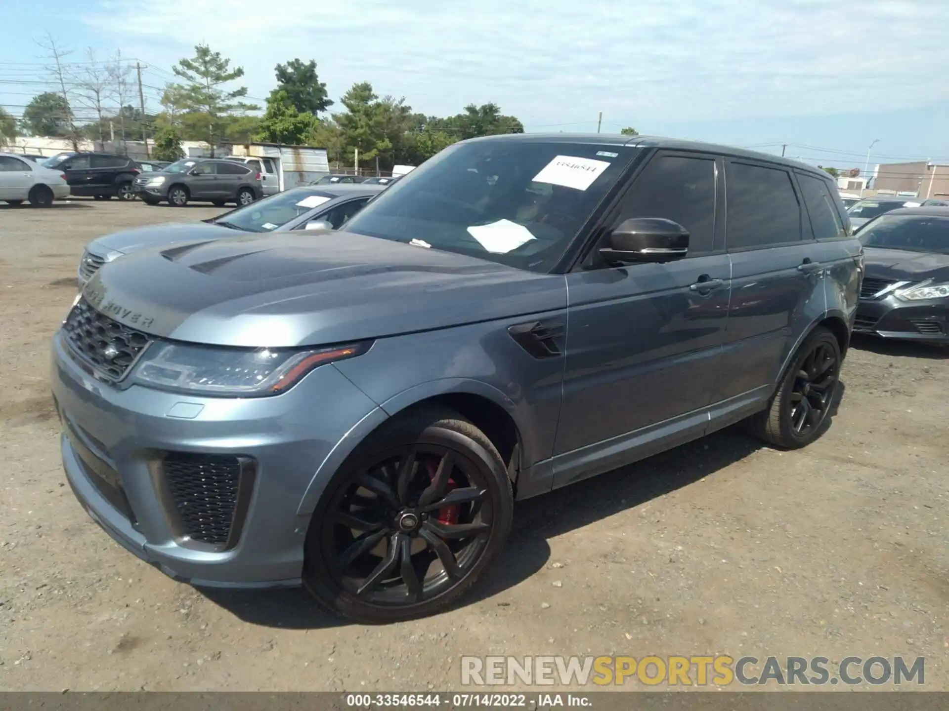 2 Фотография поврежденного автомобиля SALWZ2SEXKA860045 LAND ROVER RANGE ROVER SPORT 2019