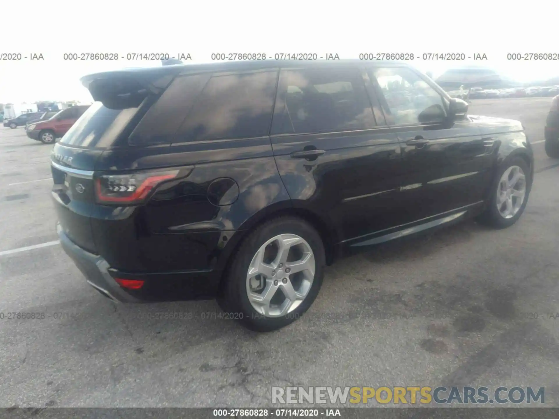 4 Photograph of a damaged car SALW82SU8LA899600 LAND ROVER RANGE ROVER SPORT 2020