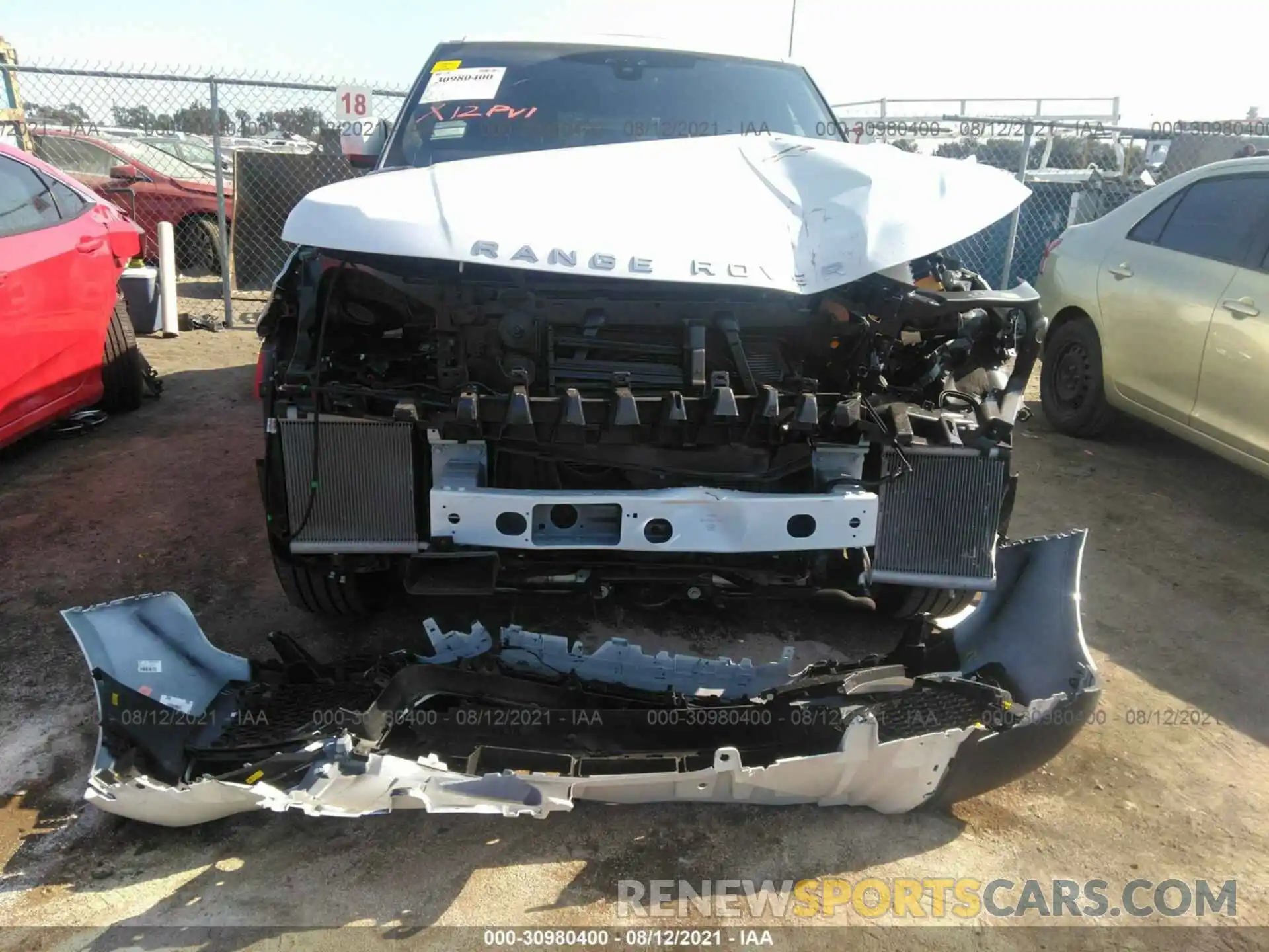 6 Photograph of a damaged car SALWG2SU1LA747986 LAND ROVER RANGE ROVER SPORT 2020