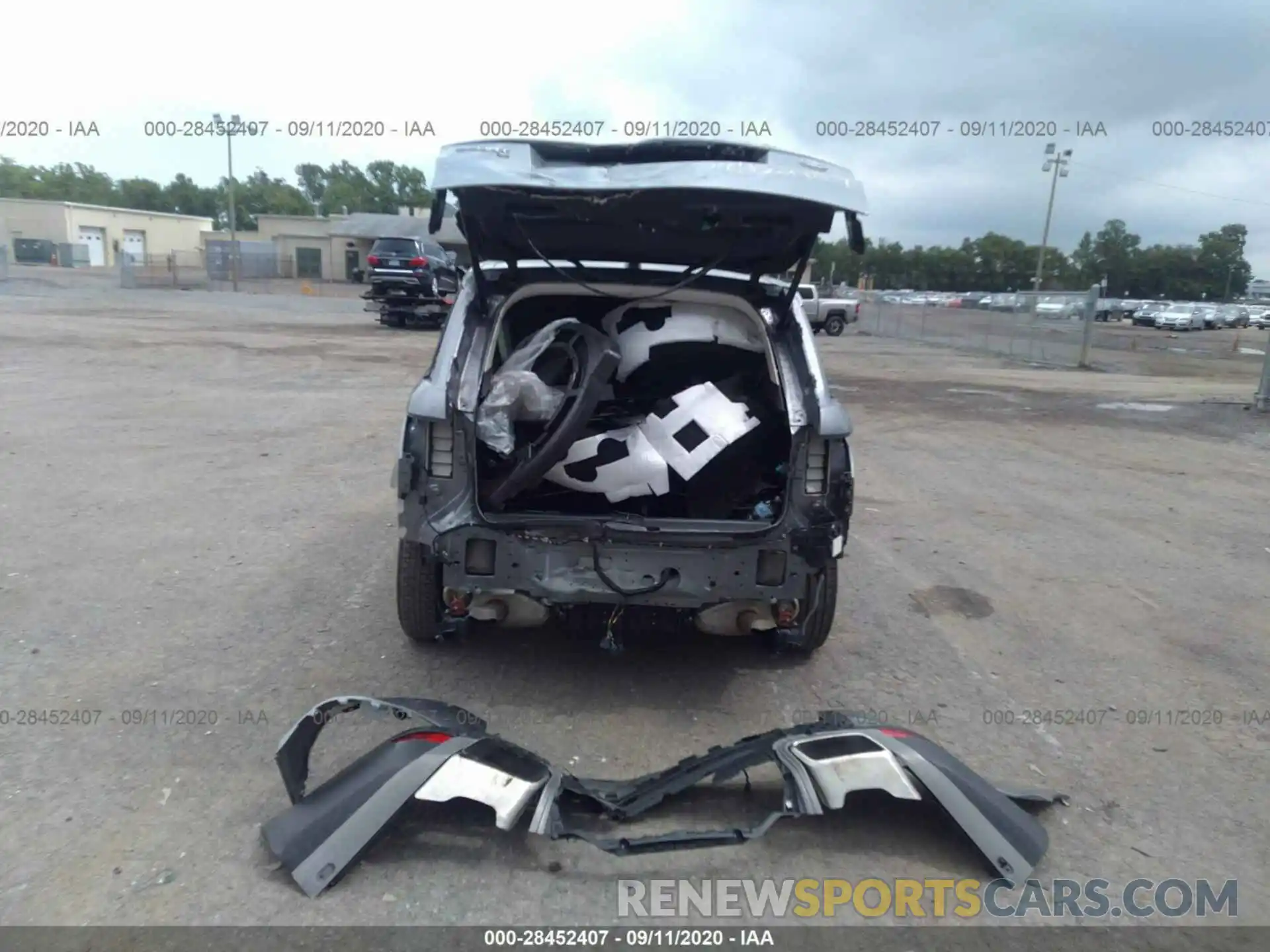 6 Фотография поврежденного автомобиля SALWG2SU4LA713248 LAND ROVER RANGE ROVER SPORT 2020